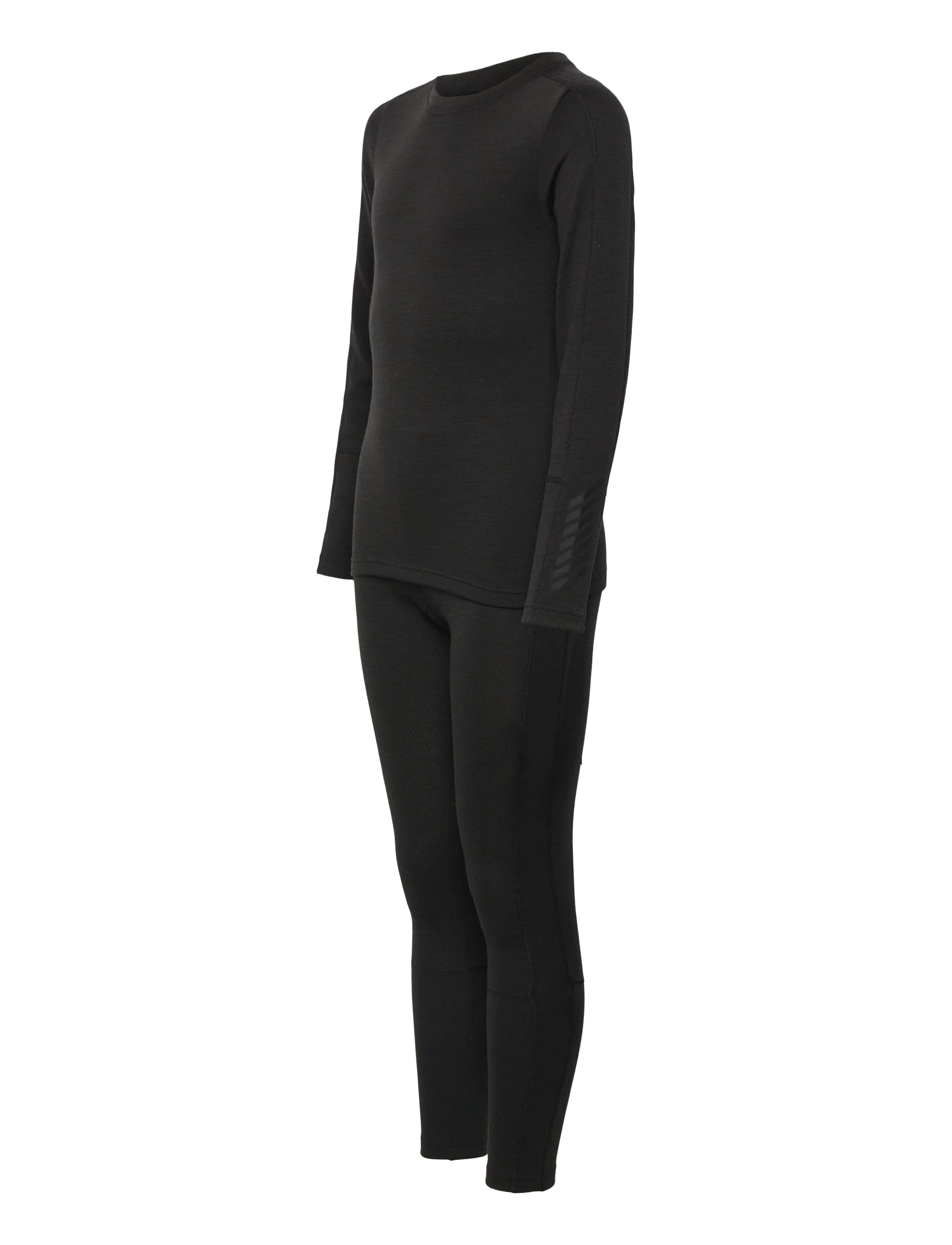 Helly Hansen - JR LIFA MERINO MIDWEIGHT SET - black - 5
