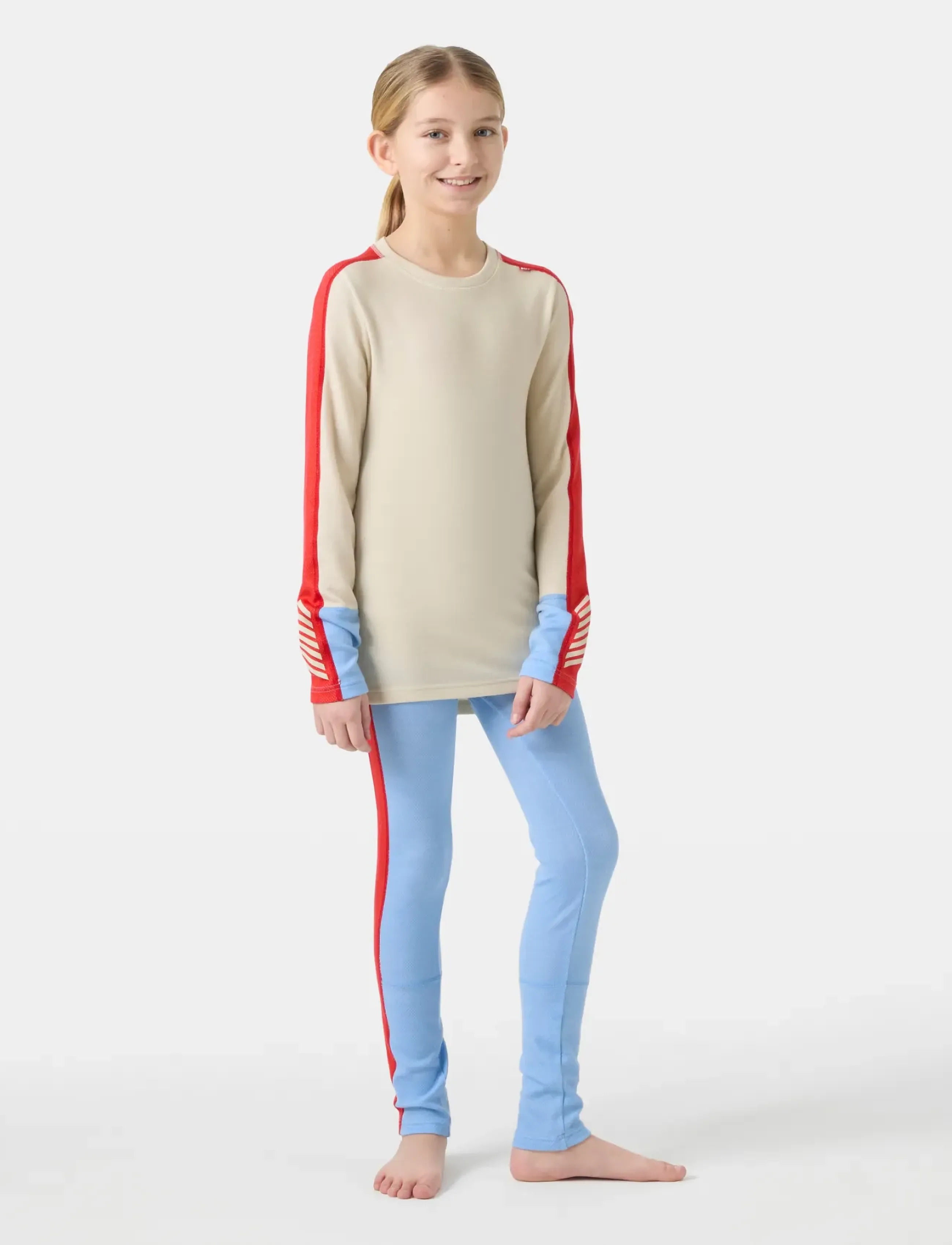 Helly Hansen - JR LIFA MERINO MIDWEIGHT SET - Üleriided - bright blue - 0