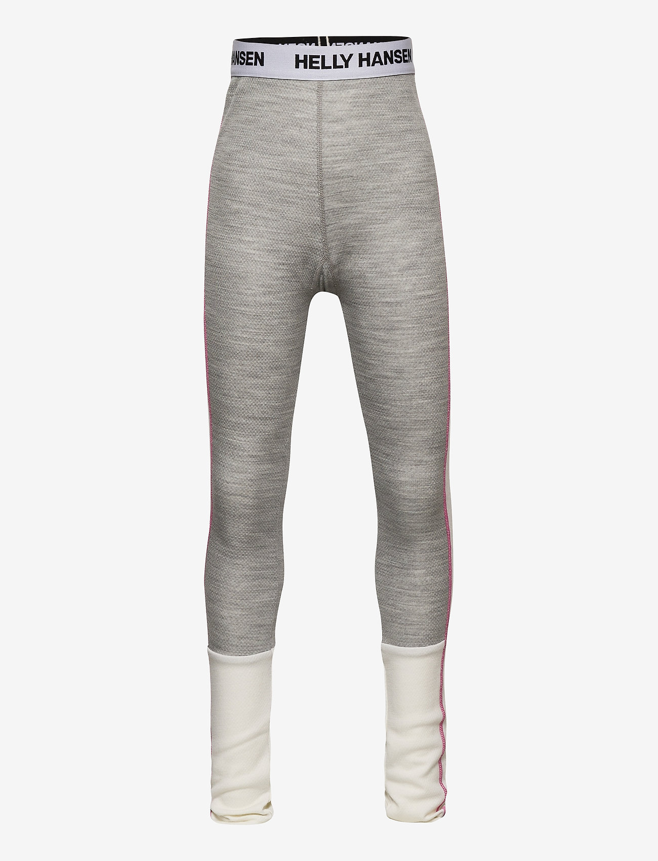 Helly Hansen - JR LIFA MERINO MIDWEIGHT SET - overtøj - grey melange - 4