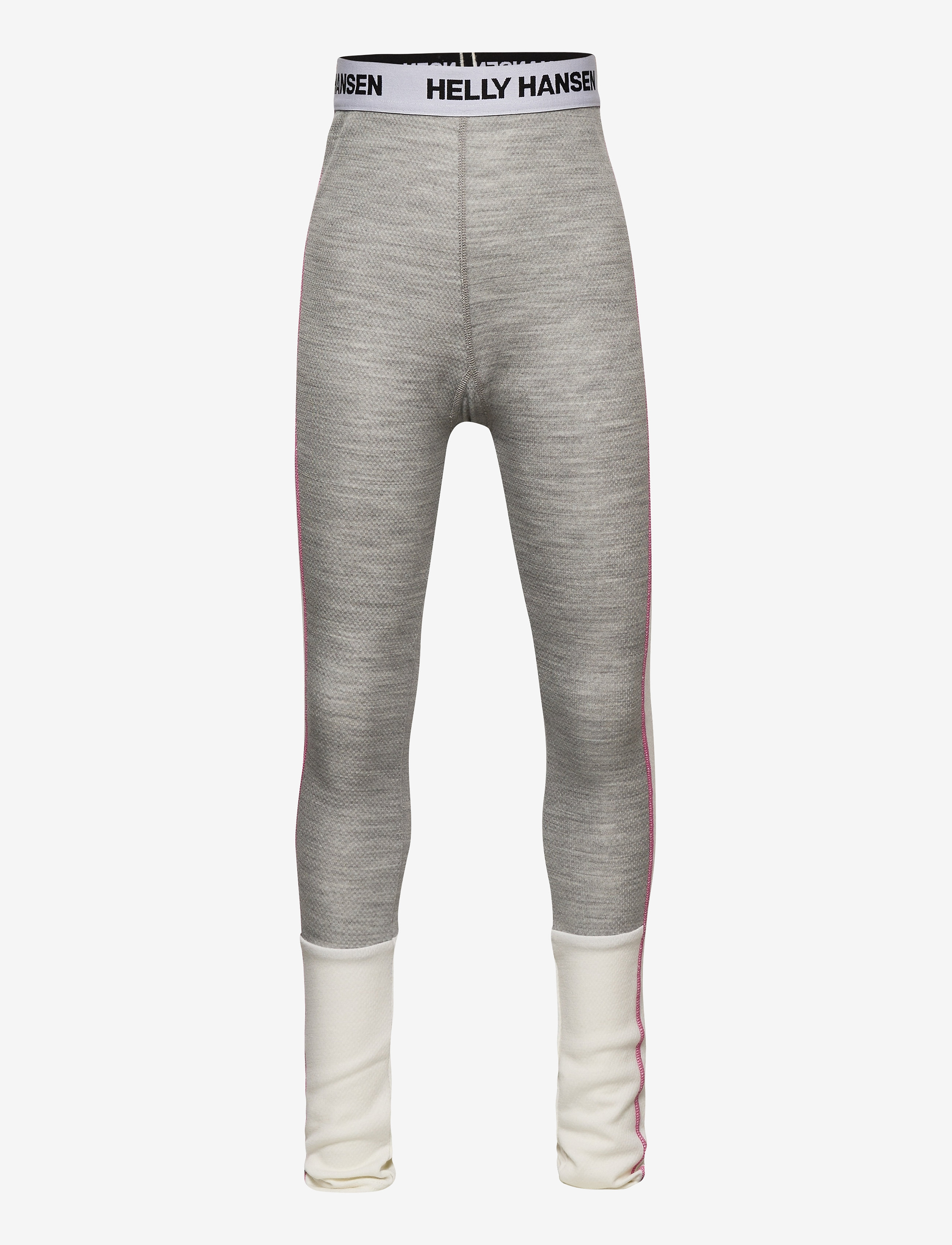 Helly Hansen - JR LIFA MERINO MIDWEIGHT SET - grey melange - 4