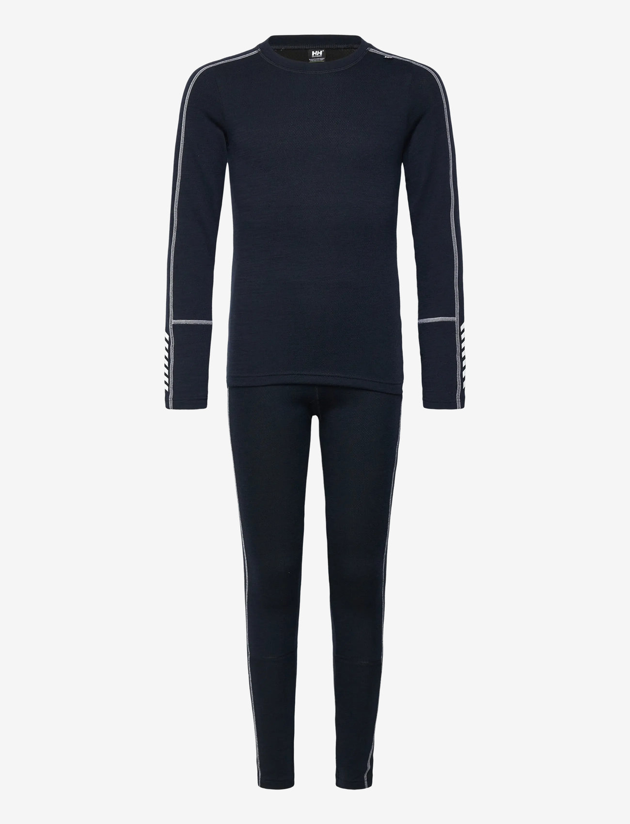 Helly Hansen - JR LIFA MERINO MIDWEIGHT SET - base layer sets - navy - 0