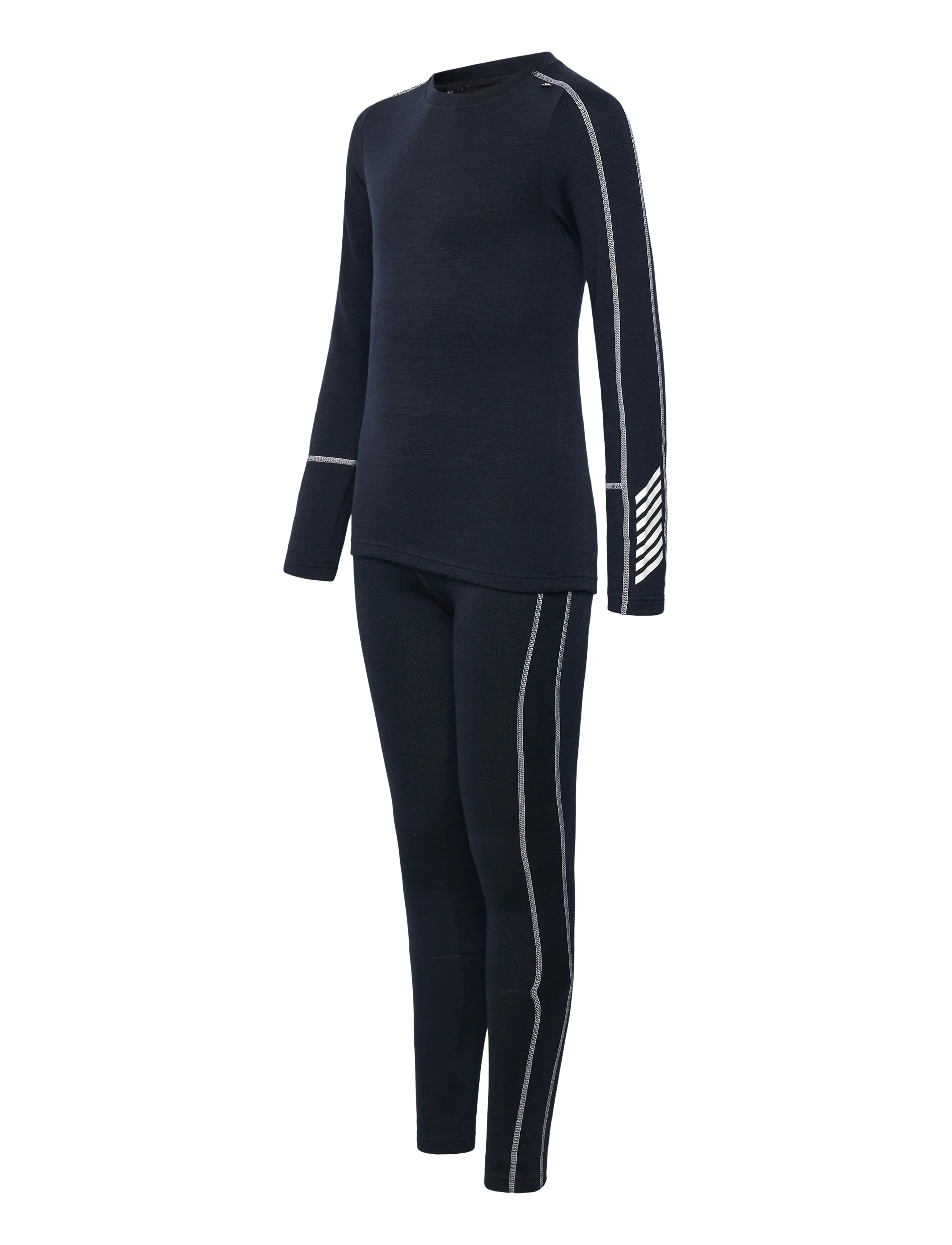 Helly Hansen - JR LIFA MERINO MIDWEIGHT SET - navy - 4