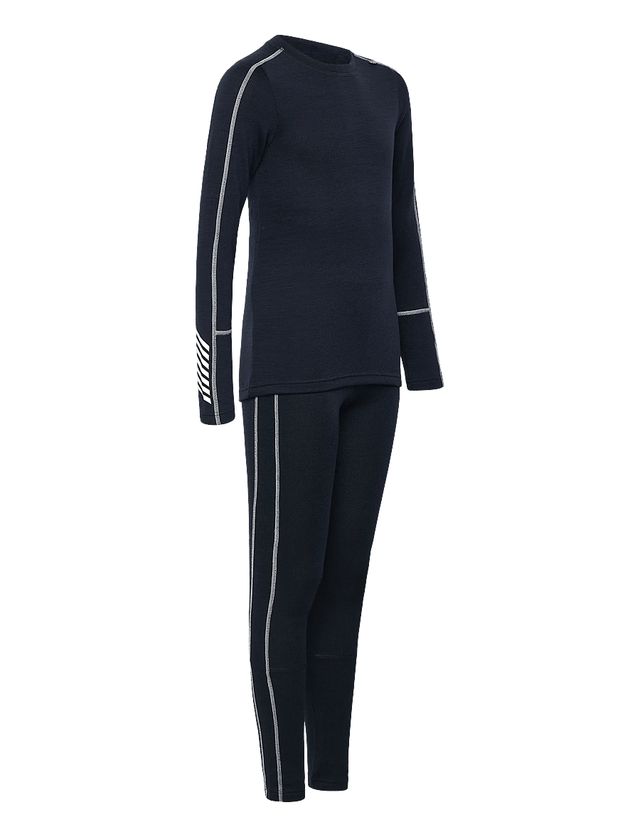 Helly Hansen - JR LIFA MERINO MIDWEIGHT SET - navy - 5
