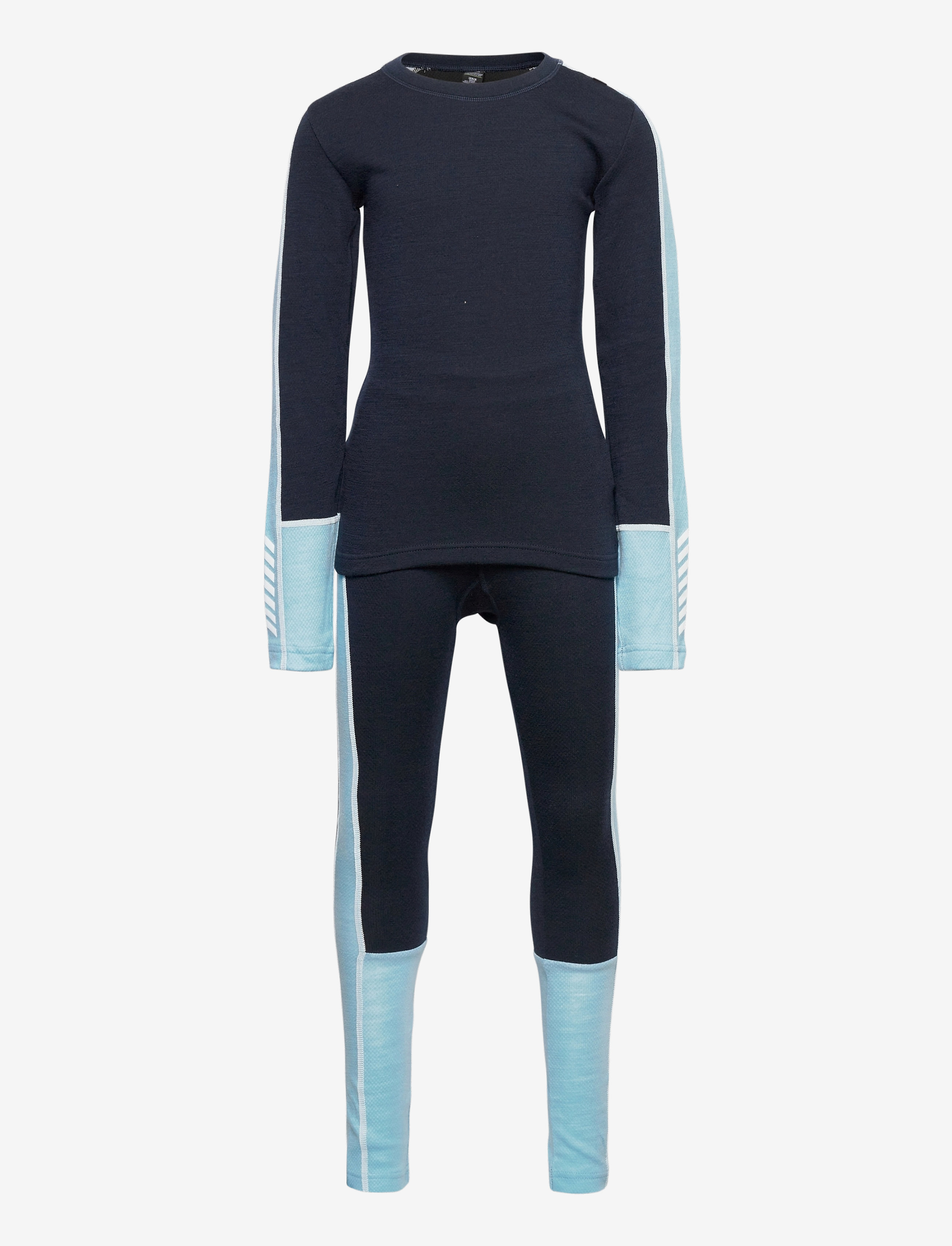 JR LIFA MERINO MIDWEIGHT SET - NAVY