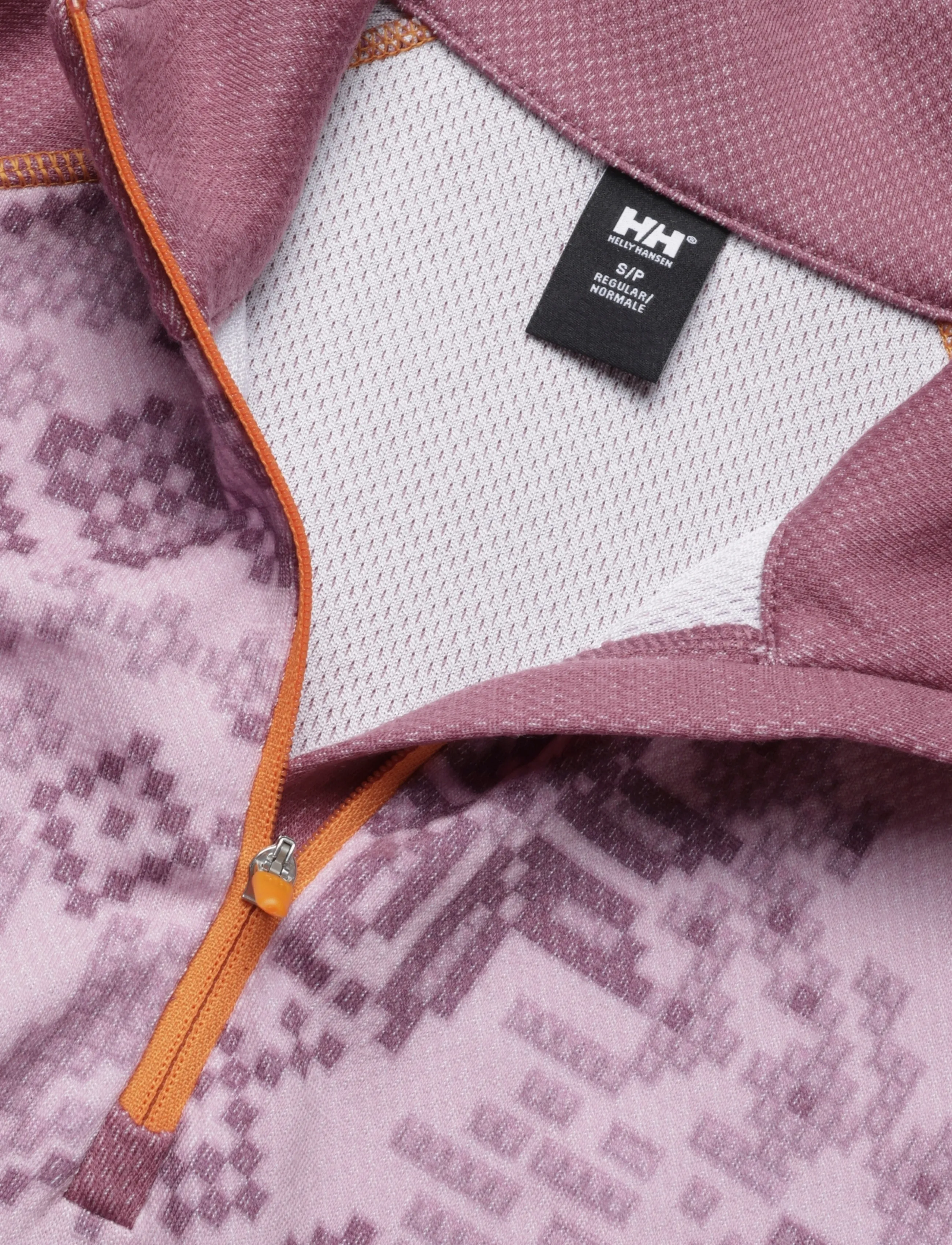 Helly Hansen - W LIFA MERINO MIDW GRA 1/2 ZIP - aluskihina kantavad alussärgid - cherry blossom - 2