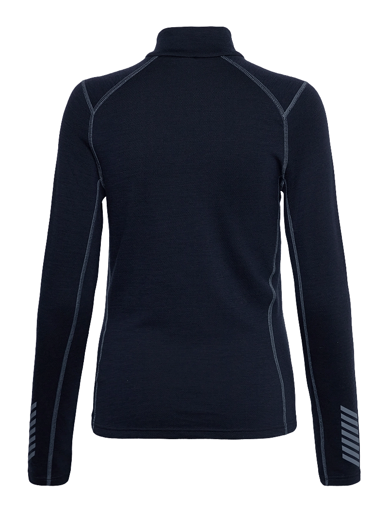 Helly Hansen - W LIFA MERINO MIDW GRA 1/2 ZIP - base layer tops - navy - 2