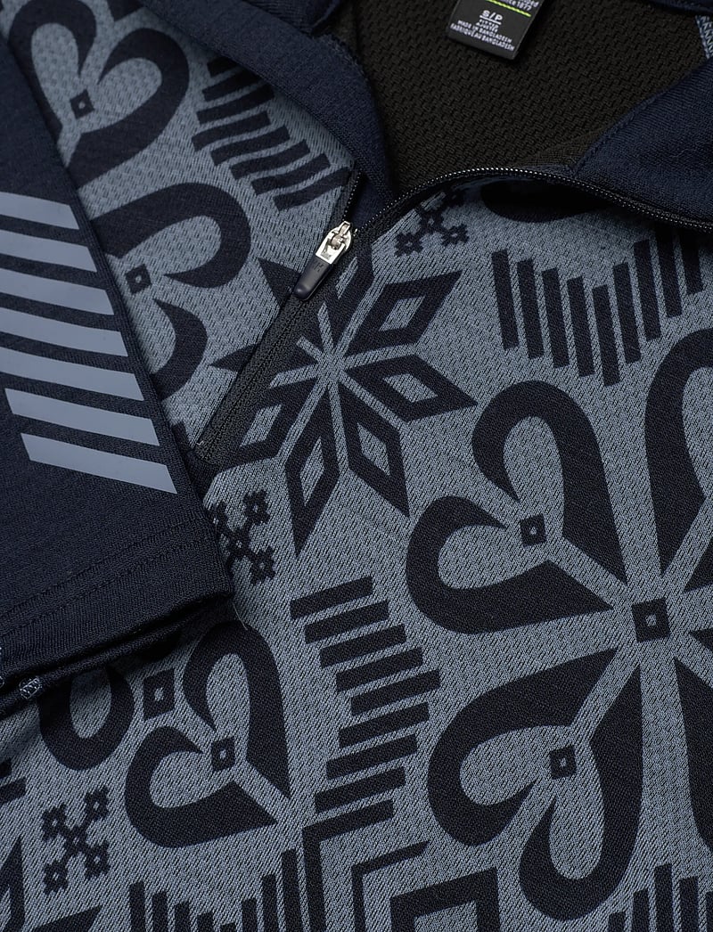 Helly Hansen - W LIFA MERINO MIDW GRA 1/2 ZIP - base layer tops - navy - 4