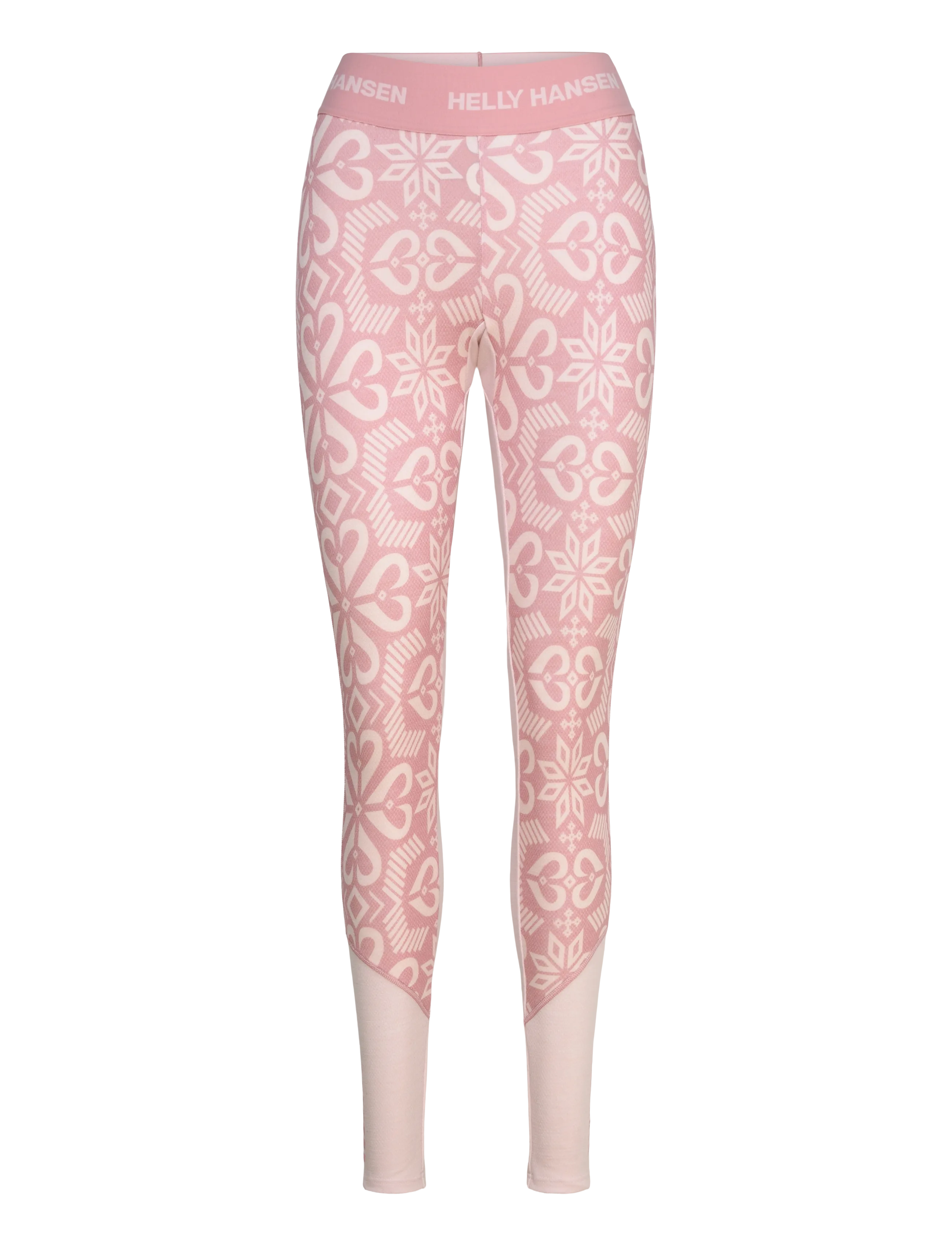 Helly Hansen - W LIFA MERINO MIDW GRA PANT - spodnie termoaktywne - pink tint nordic - 1