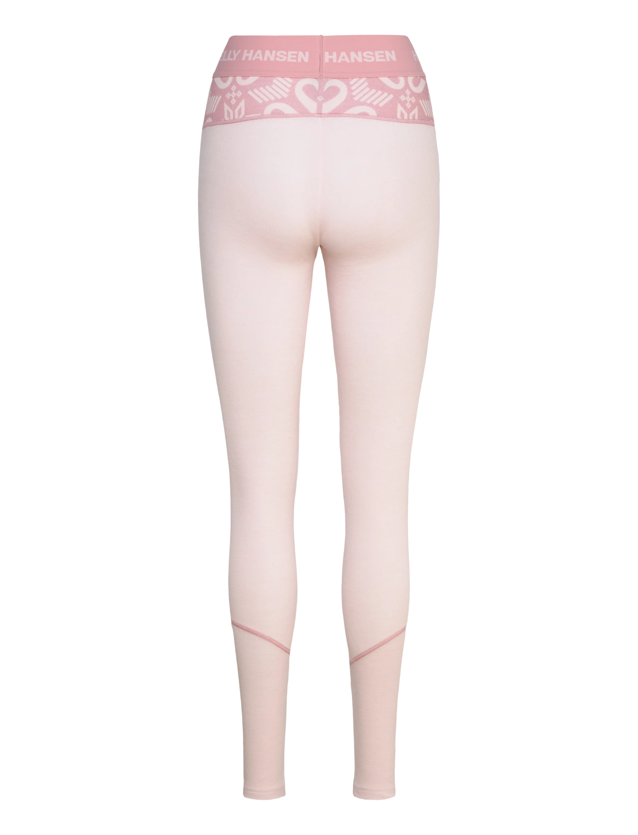 Helly Hansen - W LIFA MERINO MIDW GRA PANT - spodnie termoaktywne - pink tint nordic - 2