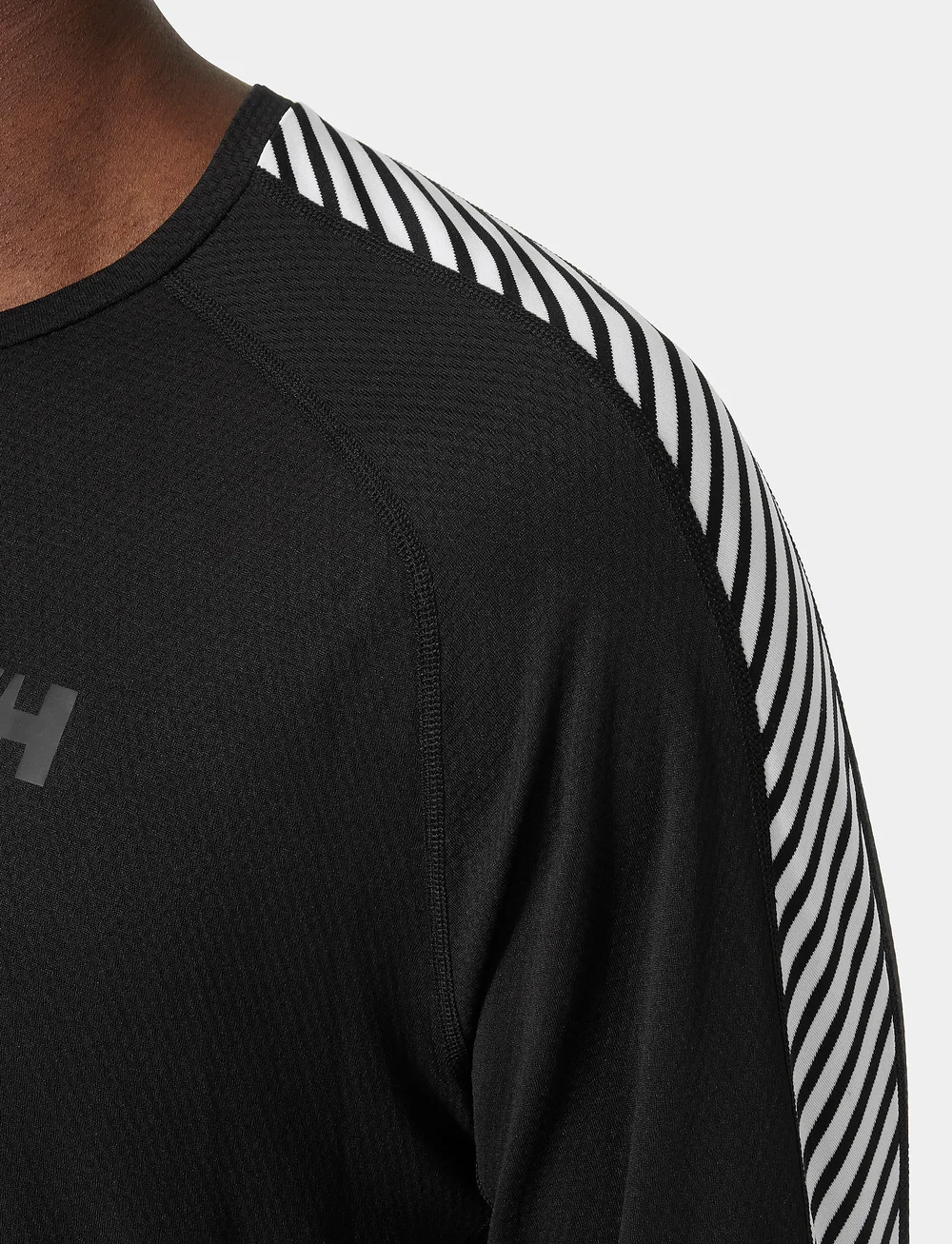 Helly Hansen - LIFA ACTIVE STRIPE CREW - underställströjor - black - 5