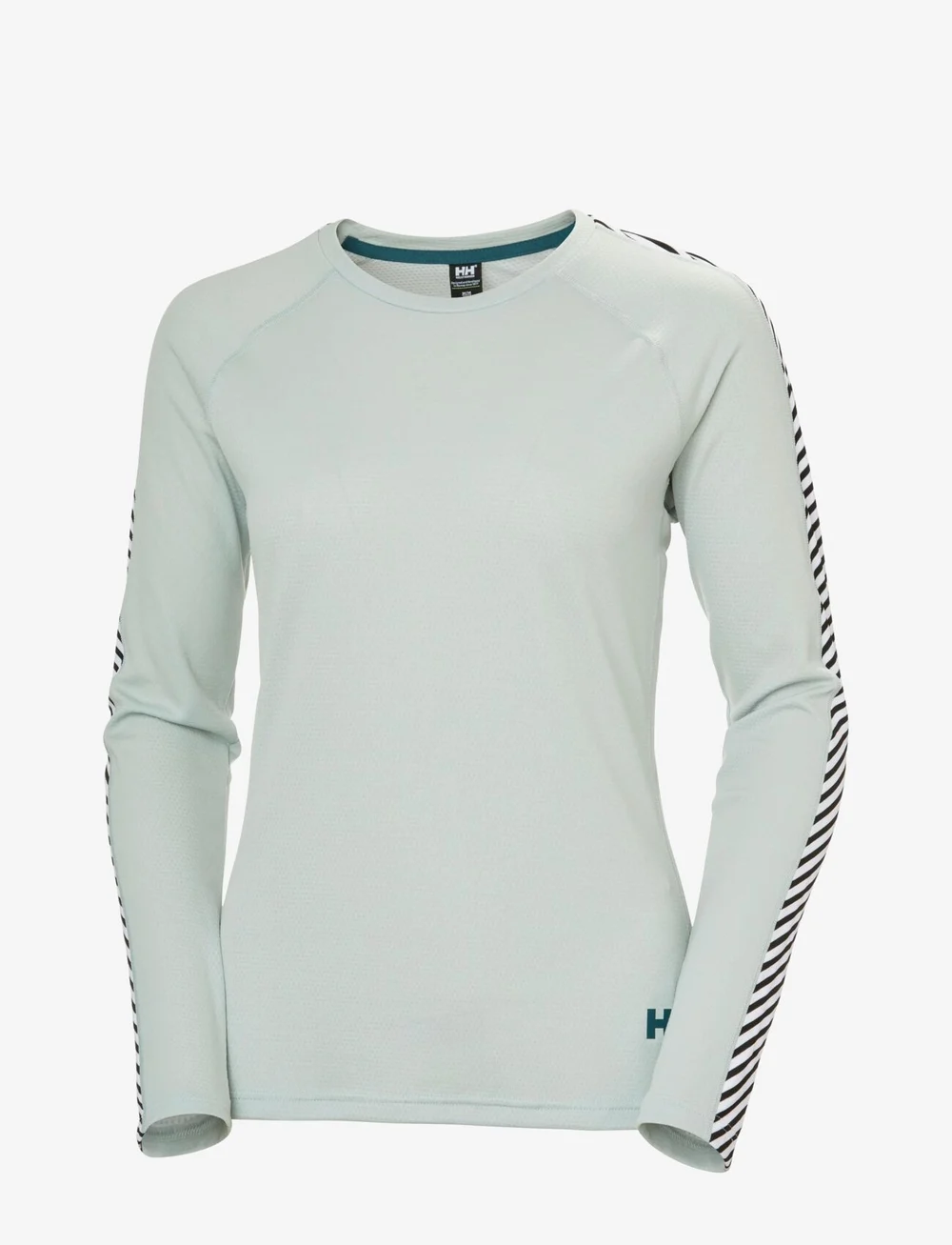 Helly Hansen - W LIFA ACTIVE STRIPE CREW - underställströjor - green mist - 1