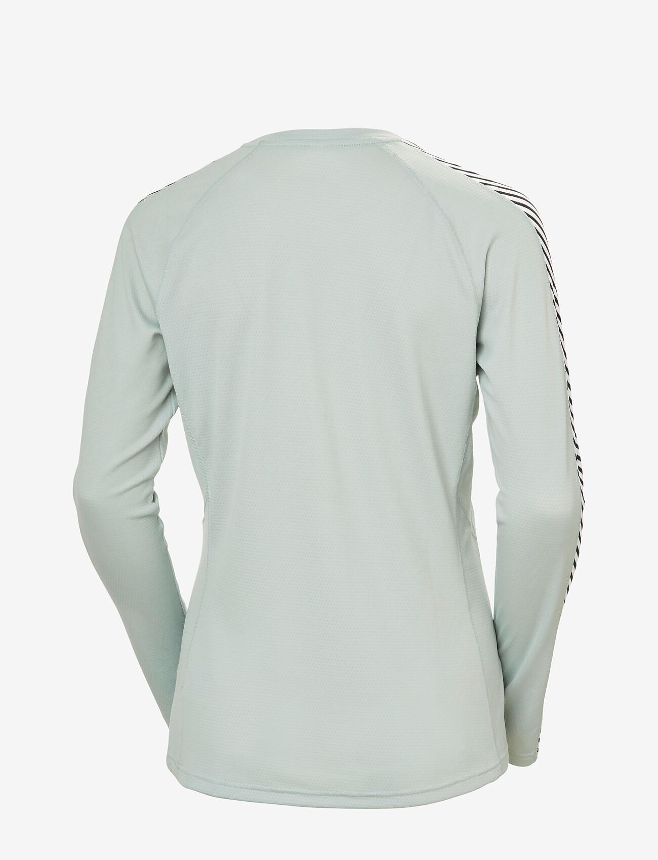 Helly Hansen - W LIFA ACTIVE STRIPE CREW - jacken & mäntel - green mist - 1