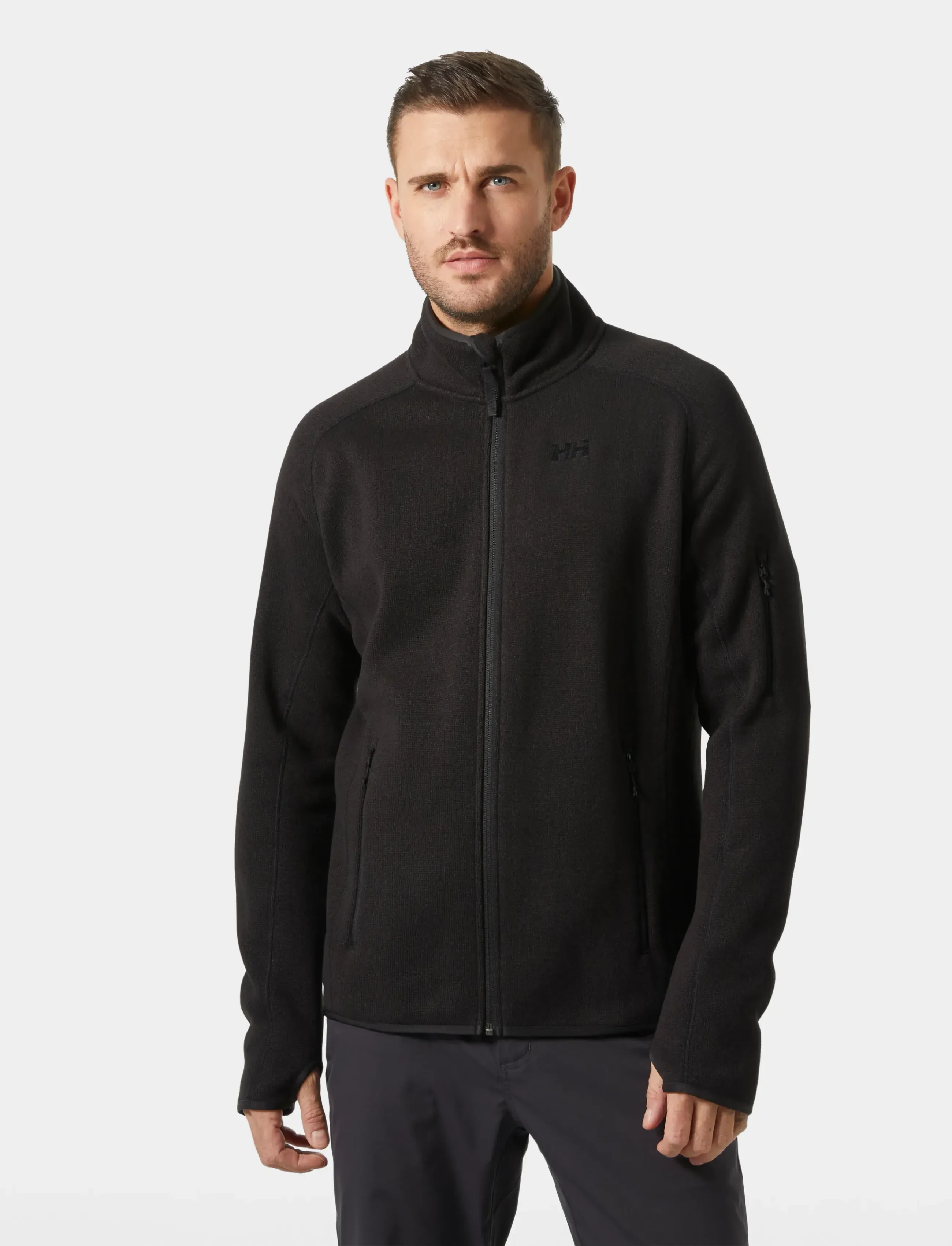 Helly Hansen Varde Fleece Jacket 2.0, XL, Sweatshirts & Hoodies, Schwarz - Fleeces Midlayers, Männerswear