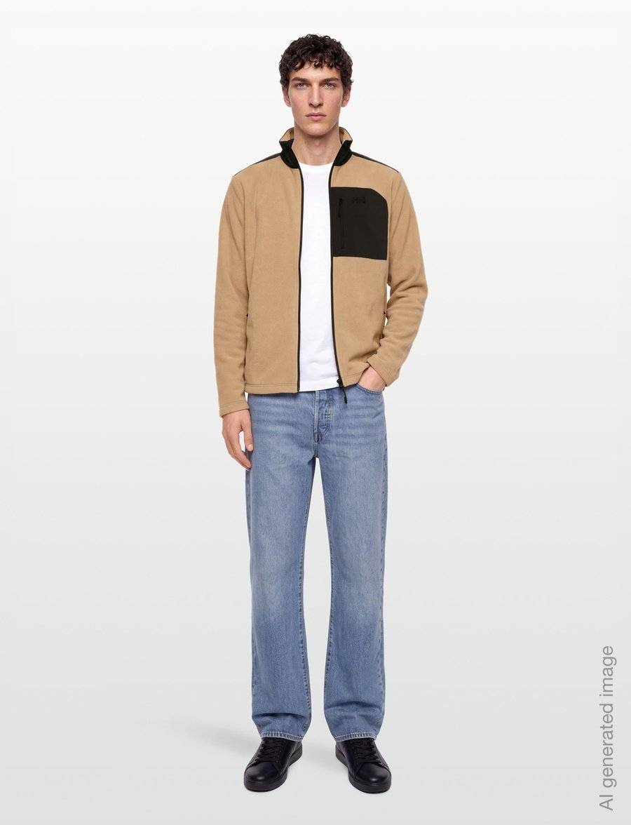 Helly Hansen - DAYBREAKER BLOCK JAC - fleece & midlayer - elmwood - 0