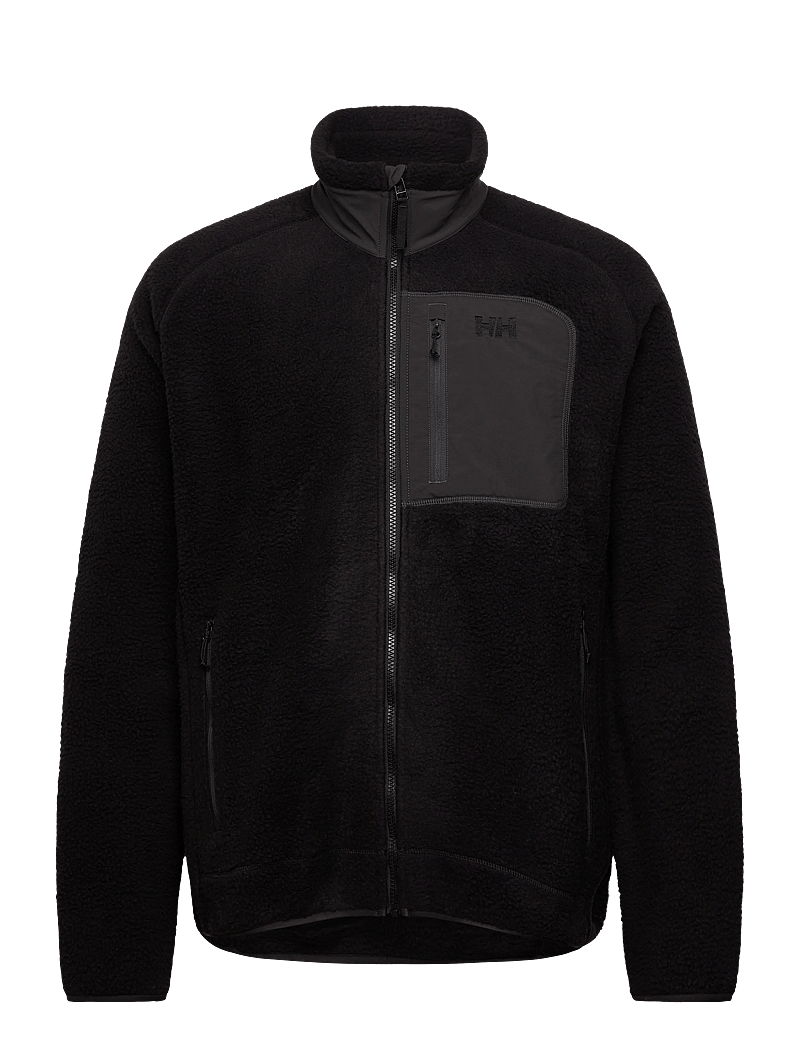 Helly Hansen - PANORAMA PILE BLOCK JACKET - fleece & midlayer - black - 1