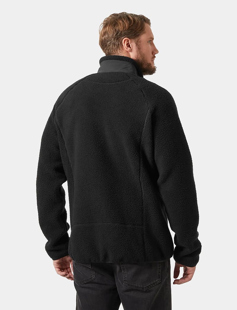 Helly Hansen - PANORAMA PILE BLOCK JACKET - fleece & midlayer - black - 3