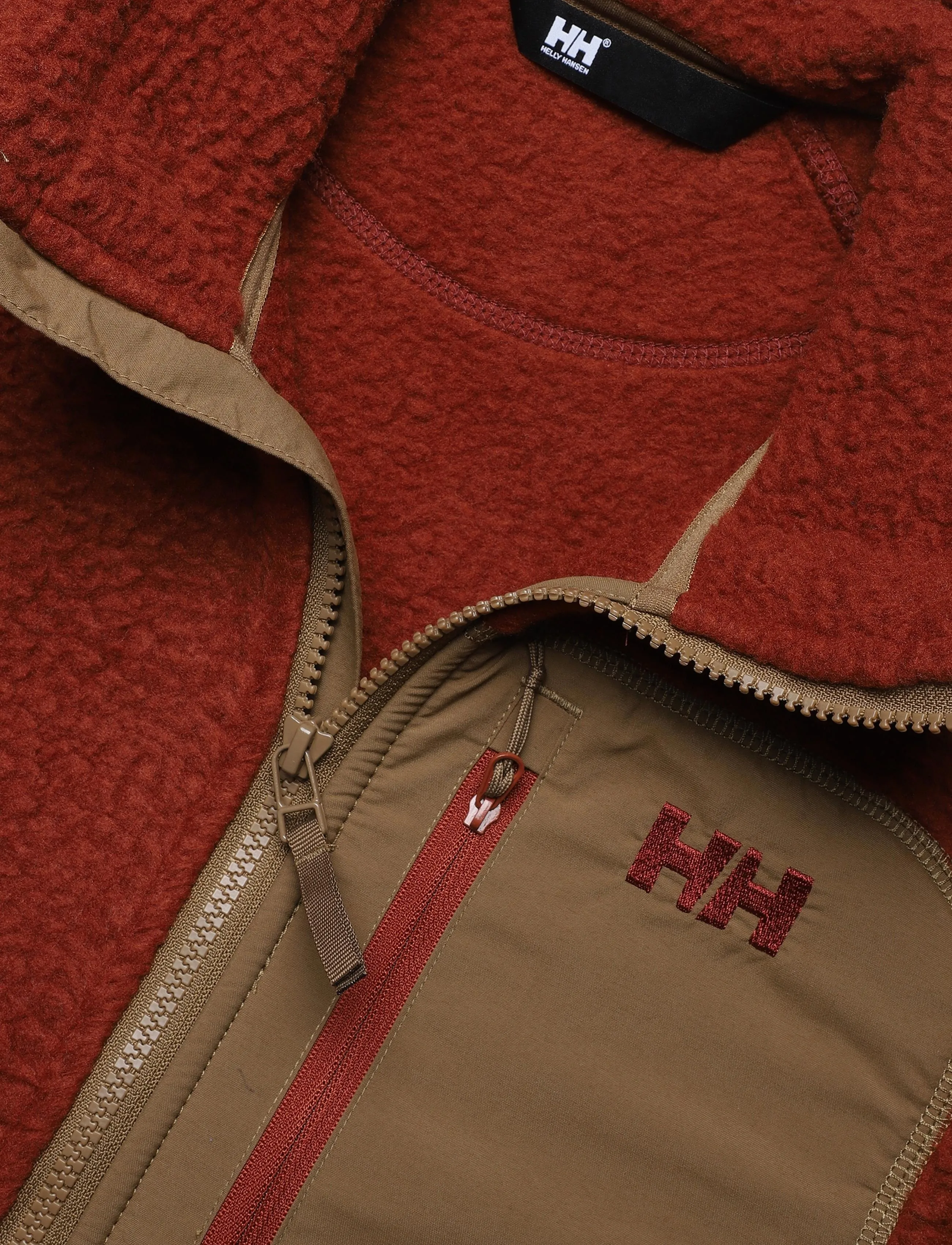 Helly Hansen - PANORAMA PILE BLOCK JACKET - fleece & midlayer - iron oxide - 2