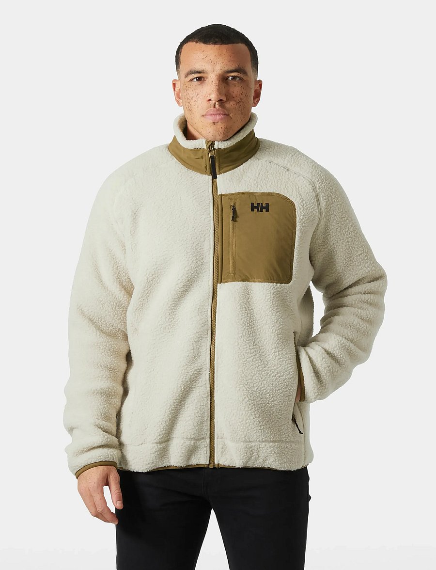 Helly Hansen - PANORAMA PILE BLOCK JACKET - fleece & midlayer - pelican - 0