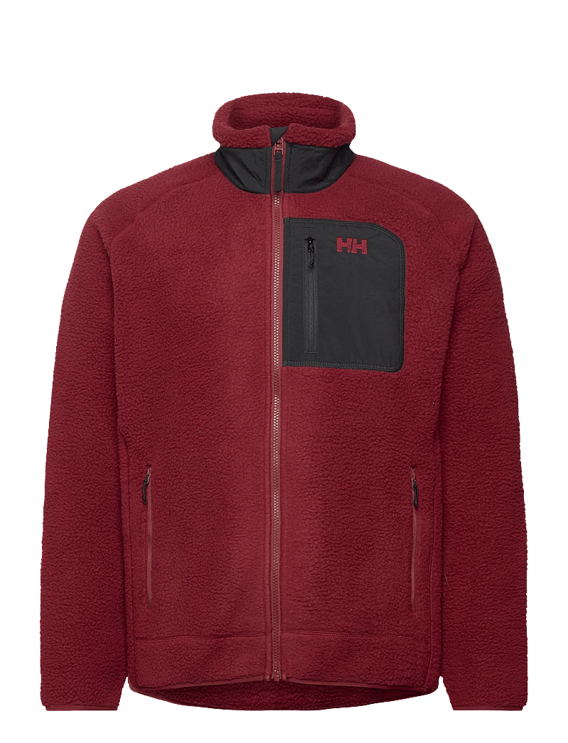 Helly Hansen - PANORAMA PILE BLOCK JACKET - kampsunid ja vahekihid - red - 0