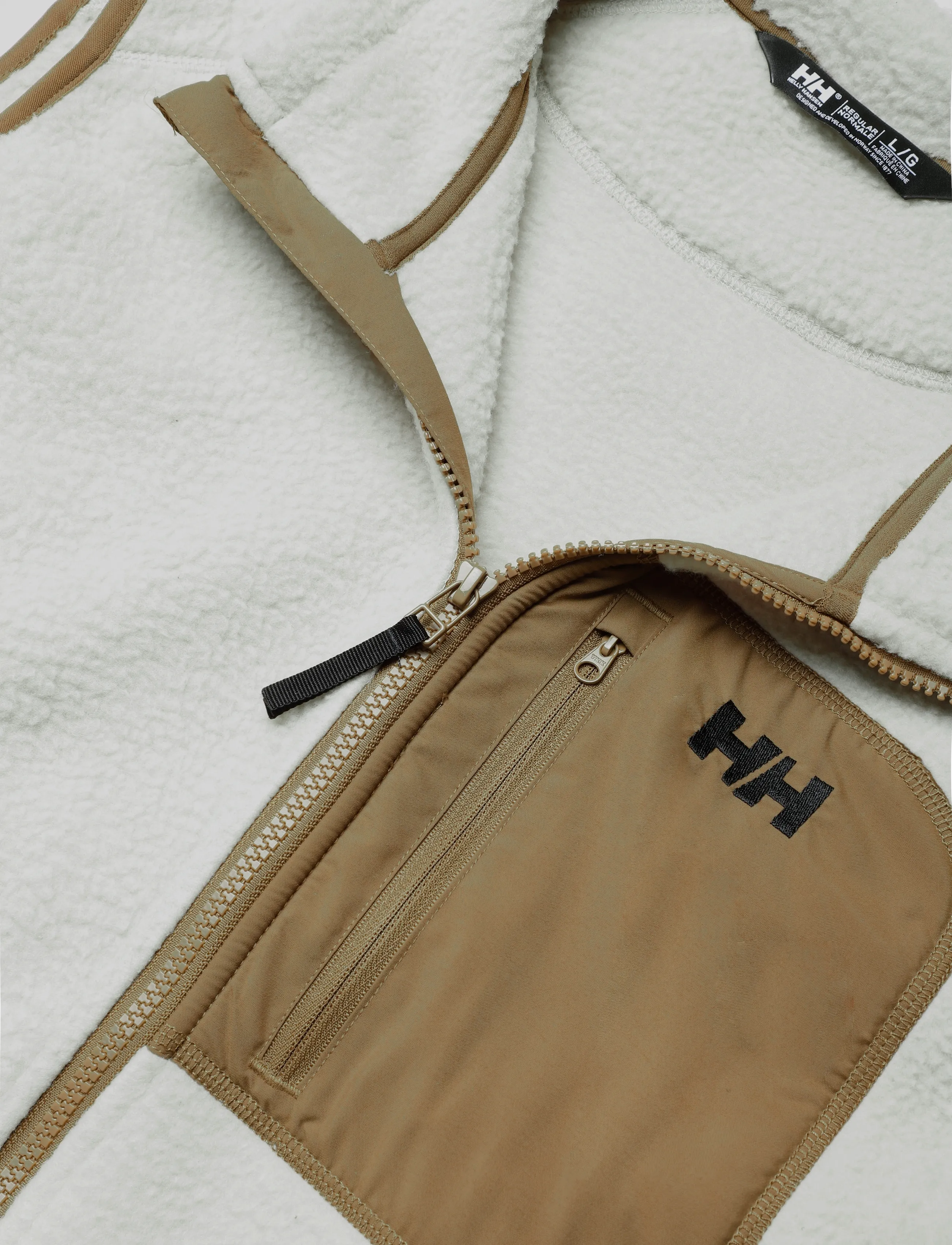 Helly Hansen - PANORAMA PILE BLOCK VEST - kampsunid ja vahekihid - pelican - 2