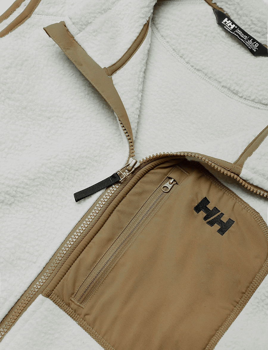 Helly Hansen - PANORAMA PILE BLOCK VEST - kampsunid ja vahekihid - pelican - 2