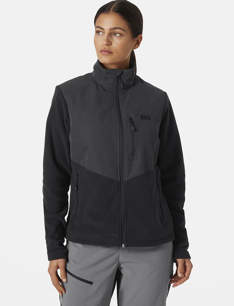 Helly Hansen - W DAYBREAKER BLOCK JACKET - fleece & midlayer - black - 0