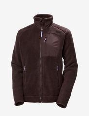 W IMPERIAL PILE BLOCK JACKET - HICKORY