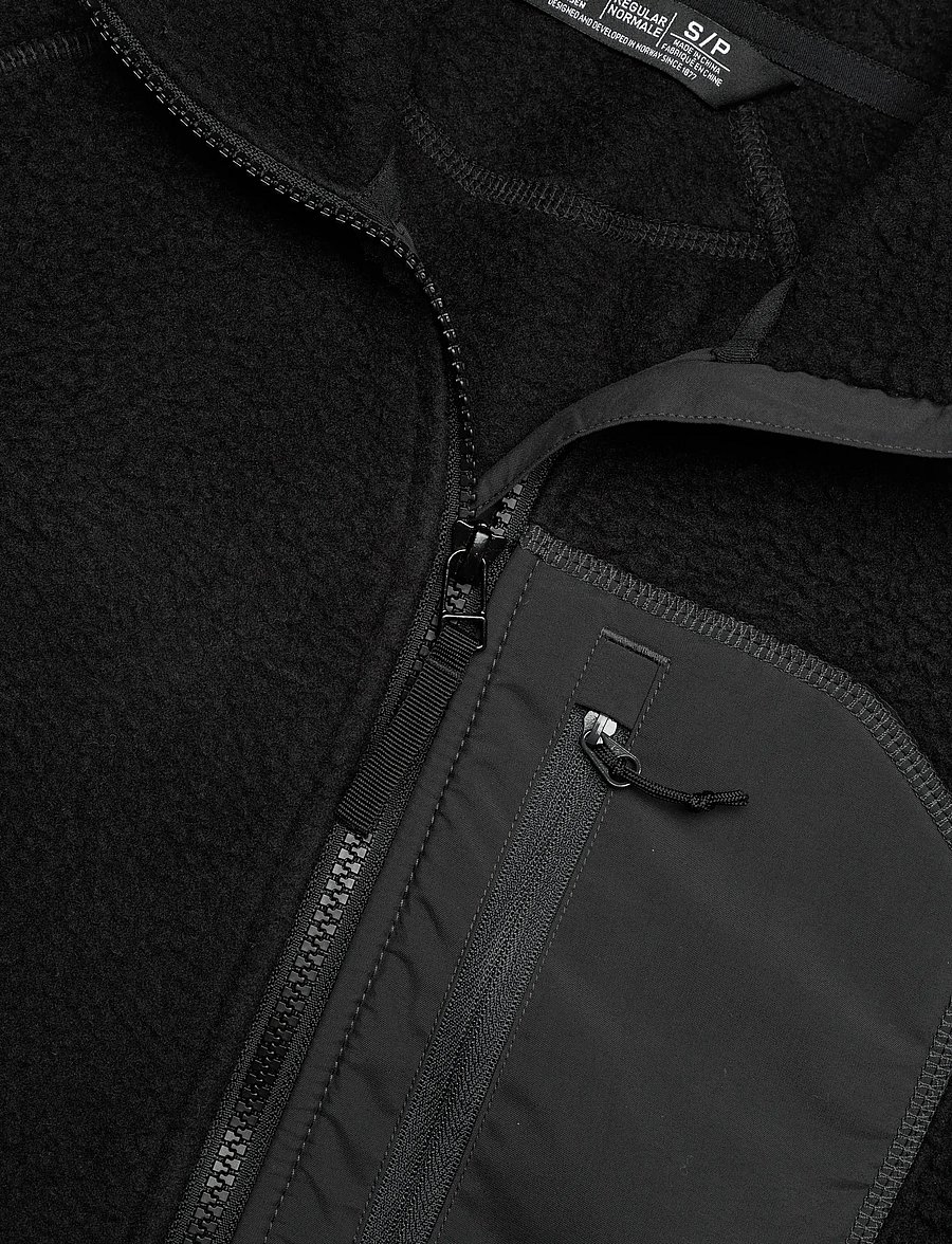 Helly Hansen - W IMPERIAL PILE BLOCK JACKET - oberteile - black - 4