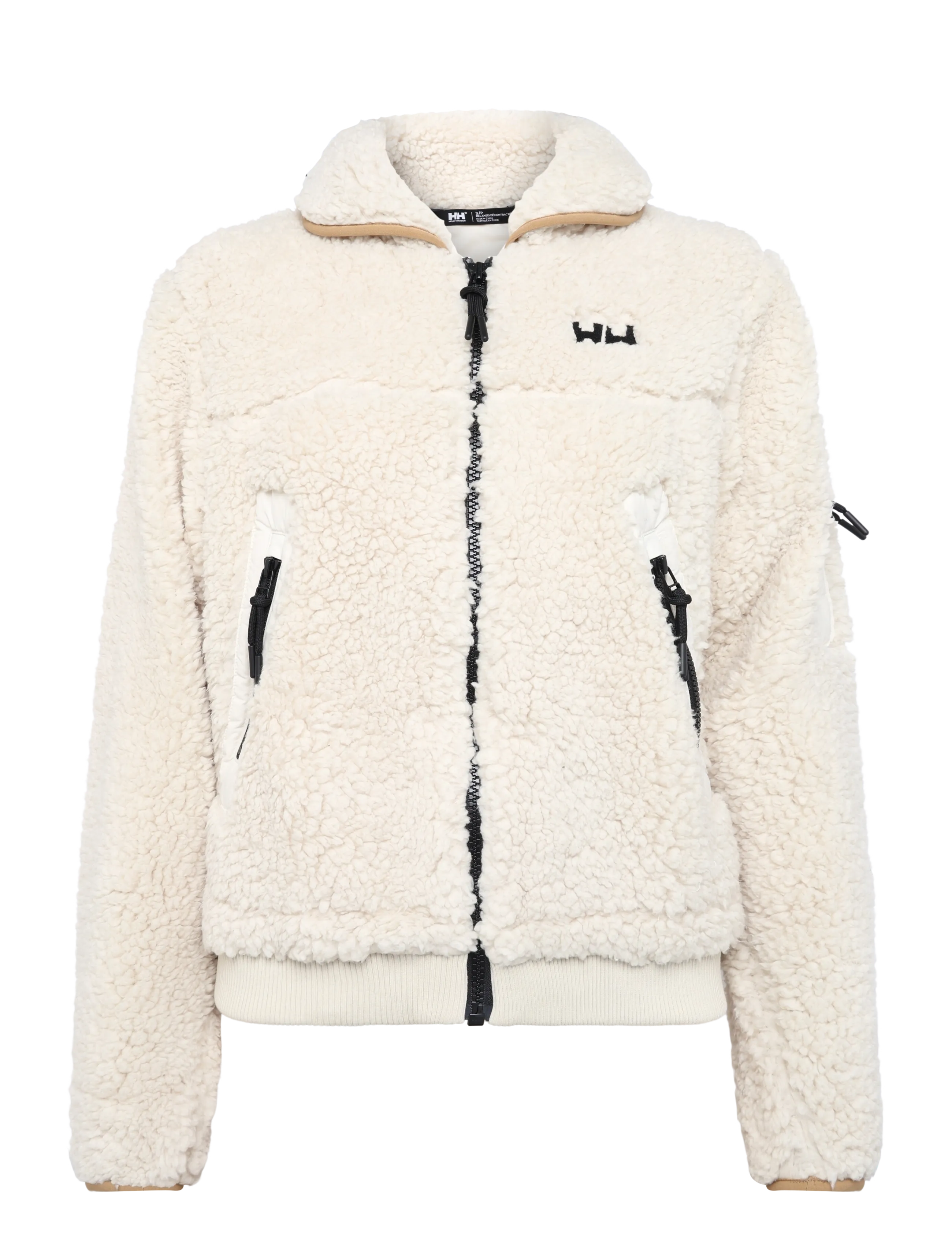 Helly Hansen W MOONLIT PILE JACKET - Sportmode - CREAM / cream