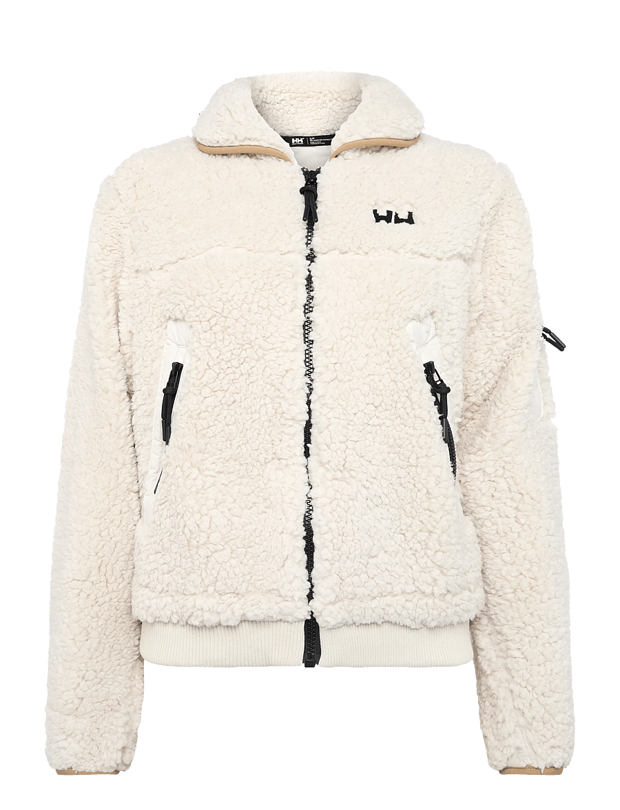 Helly Hansen - W MOONLIT PILE JACKET - outdoor jacken - cream - 0