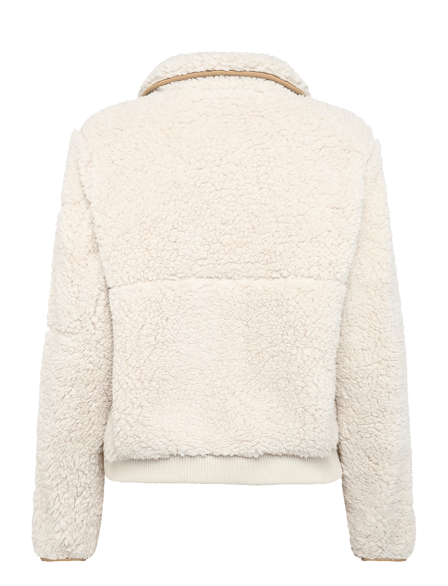 Helly Hansen - W MOONLIT PILE JACKET - outdoor jacken - cream - 1