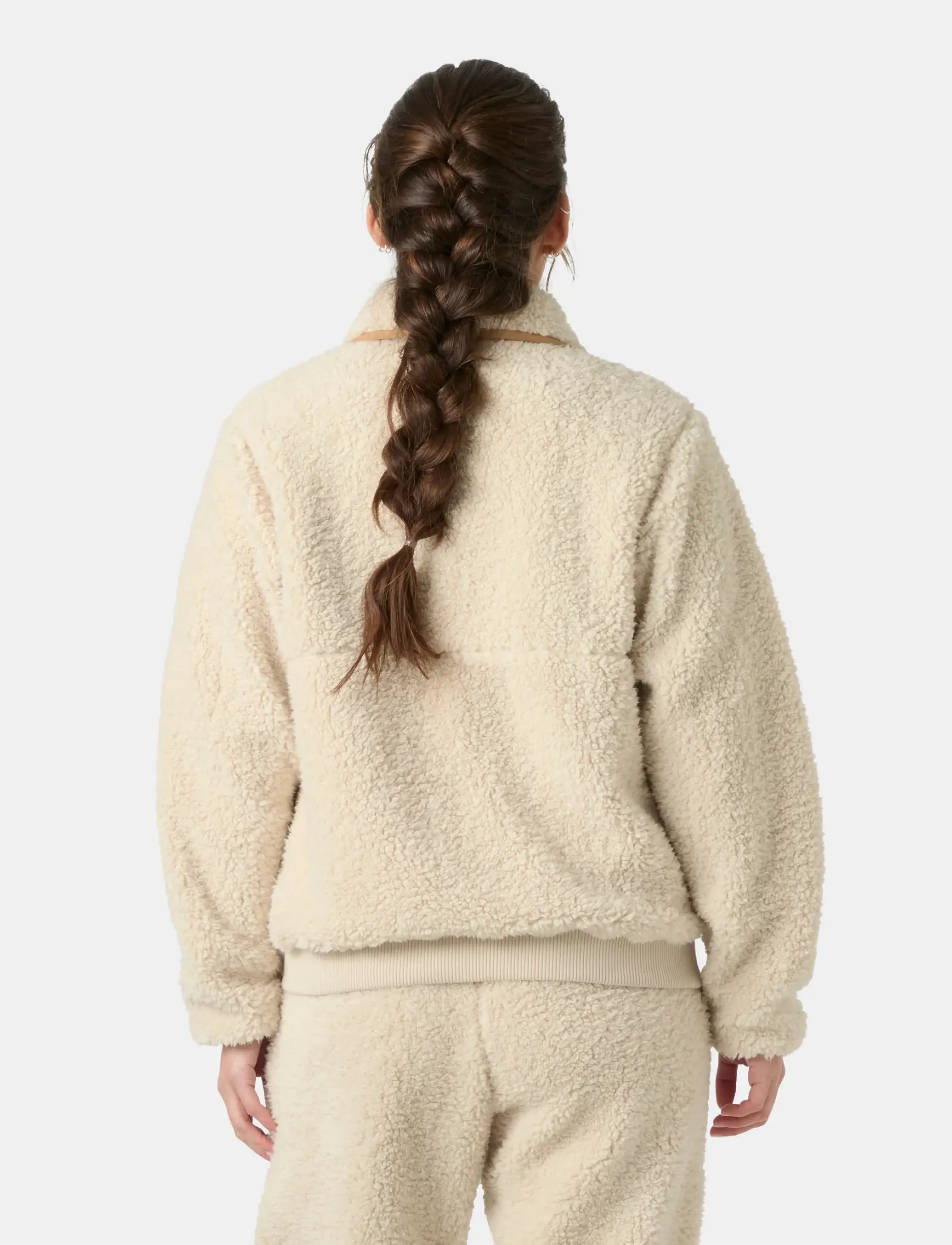 Helly Hansen - W MOONLIT PILE JACKET - friluftsjakker - cream - 3