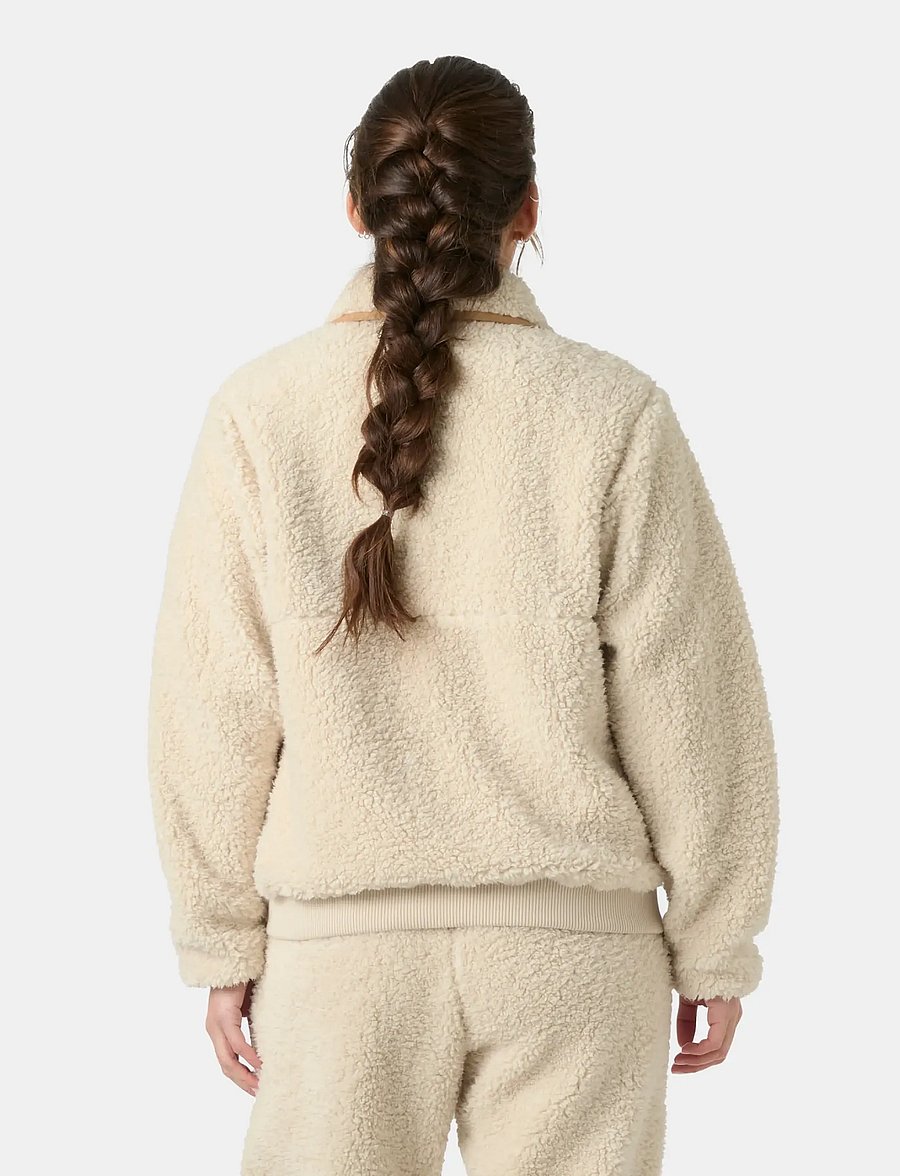 Helly Hansen - W MOONLIT PILE JACKET - friluftsjakker - cream - 3