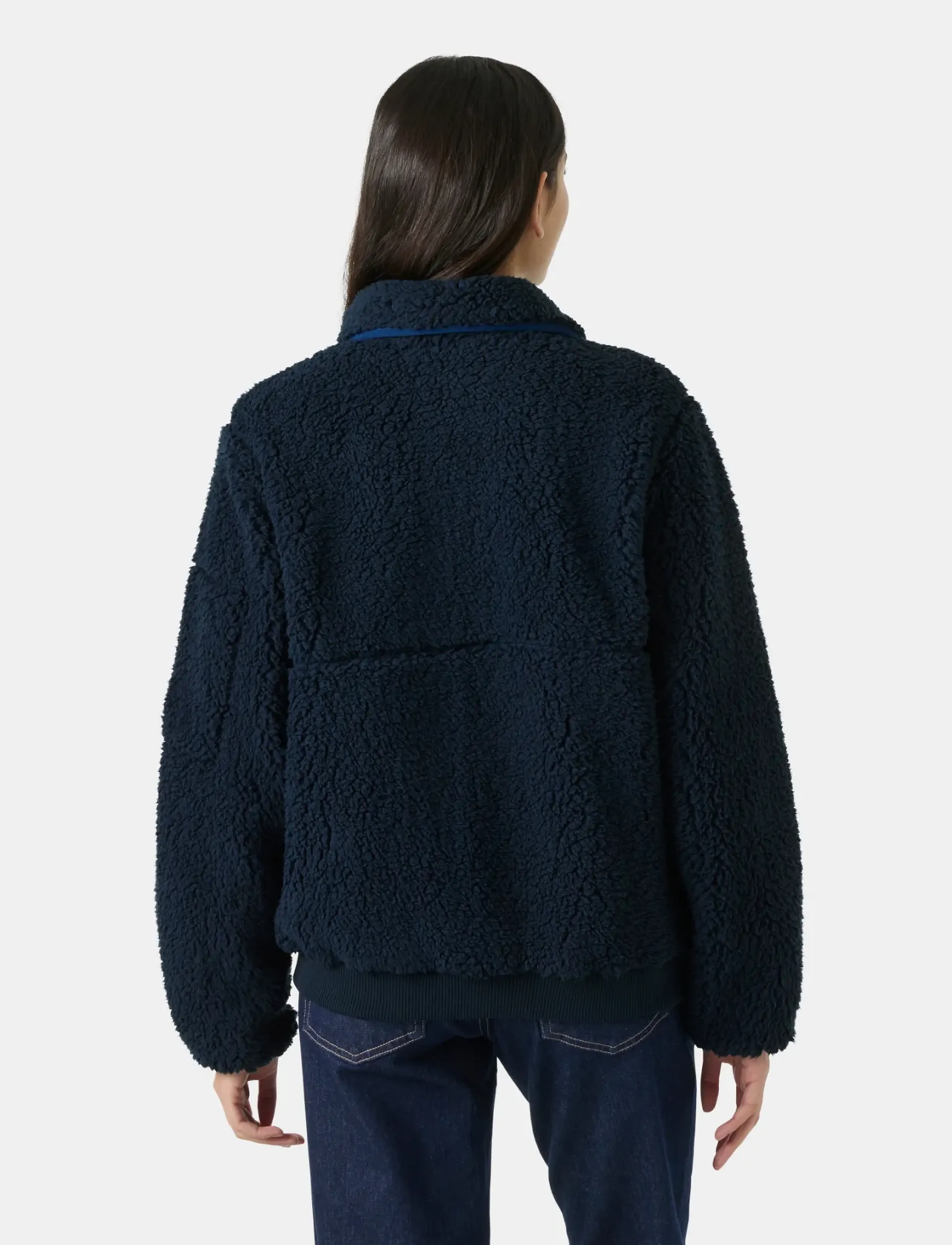 Helly Hansen - W MOONLIT PILE JACKET - sügisene kokkuhoid - navy - 3