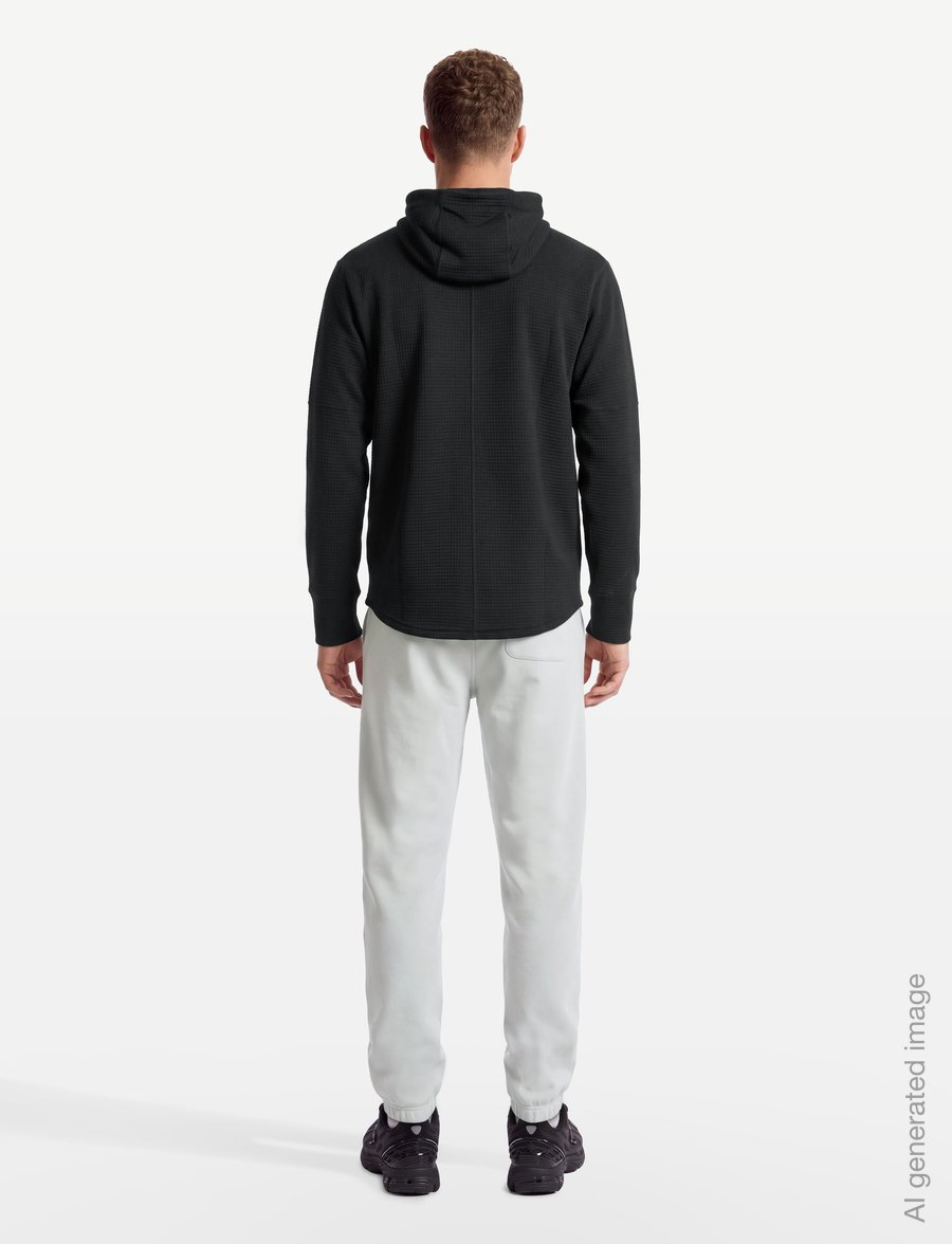 Helly Hansen - EVOLVED AIR HOODED MIDLAYER - fleece & midlayer - black - 4