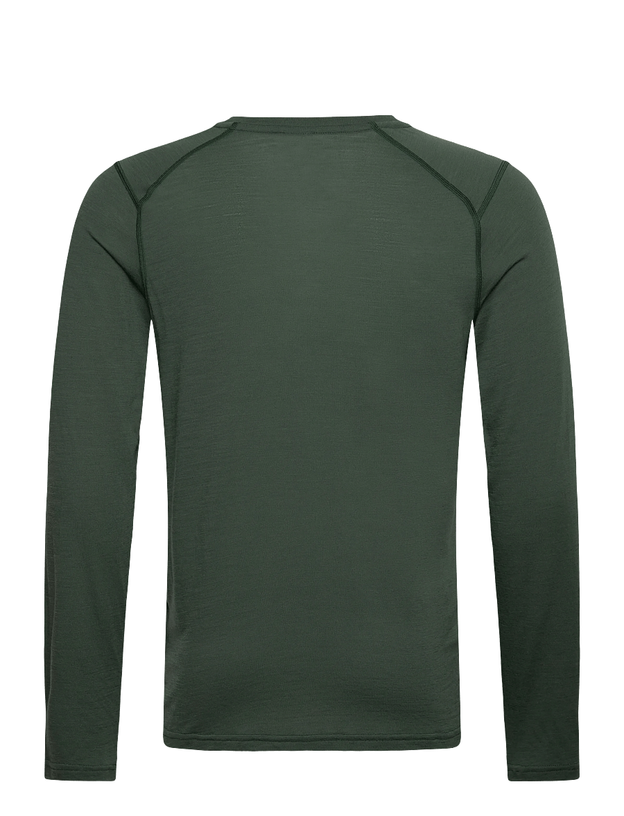 Helly Hansen - HH DURAWOOL CREW LS - langermede topper - green - 2