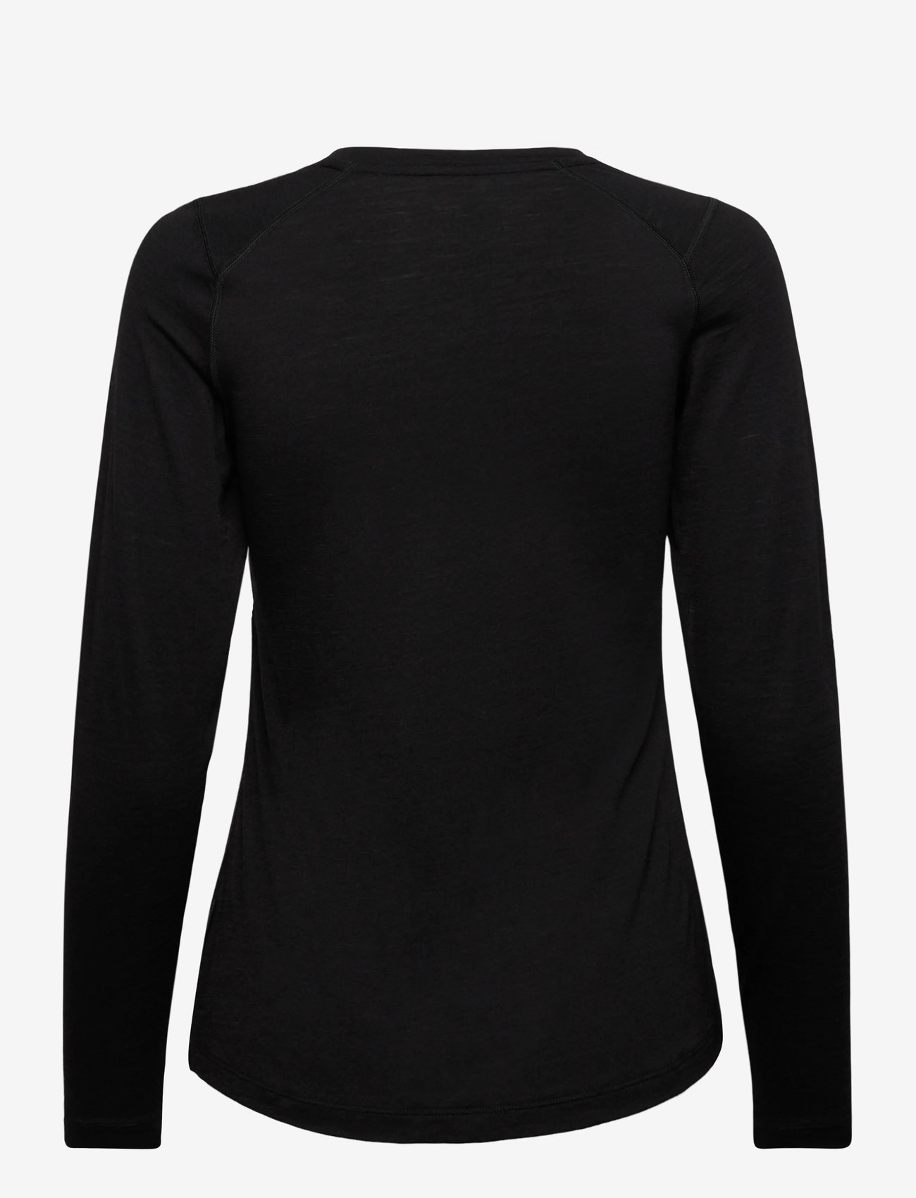 Helly Hansen - W HH DURAWOOL CREW LS - langarmshirts - black - 1