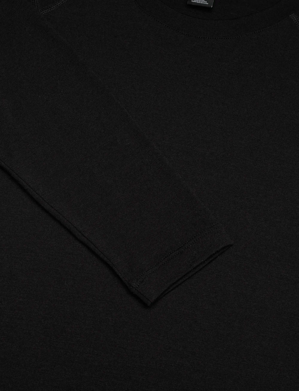 Helly Hansen - W HH DURAWOOL CREW LS - top met lange mouwen - black - 4
