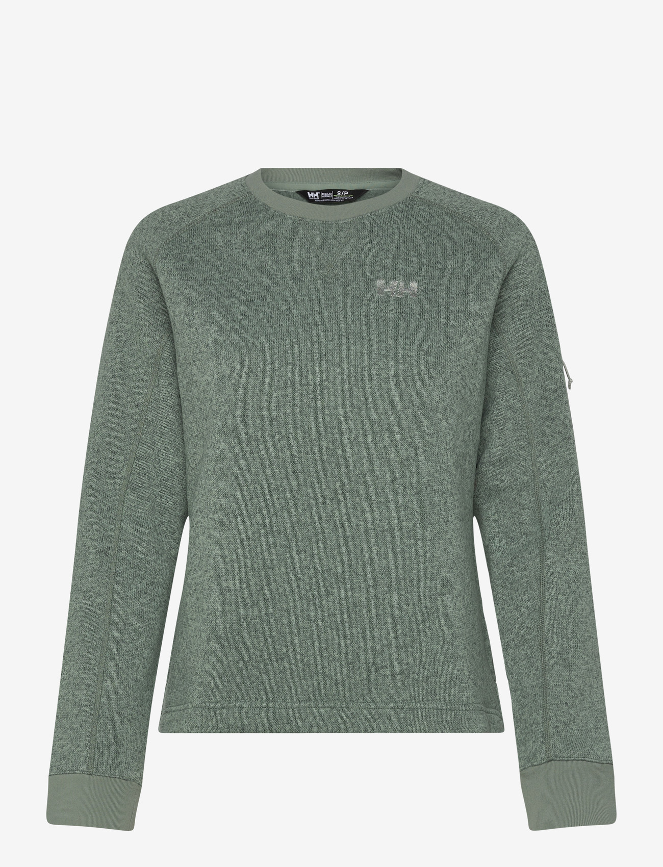 Helly Hansen - W VARDE CREWNECK - długi rękaw - cactus - 0