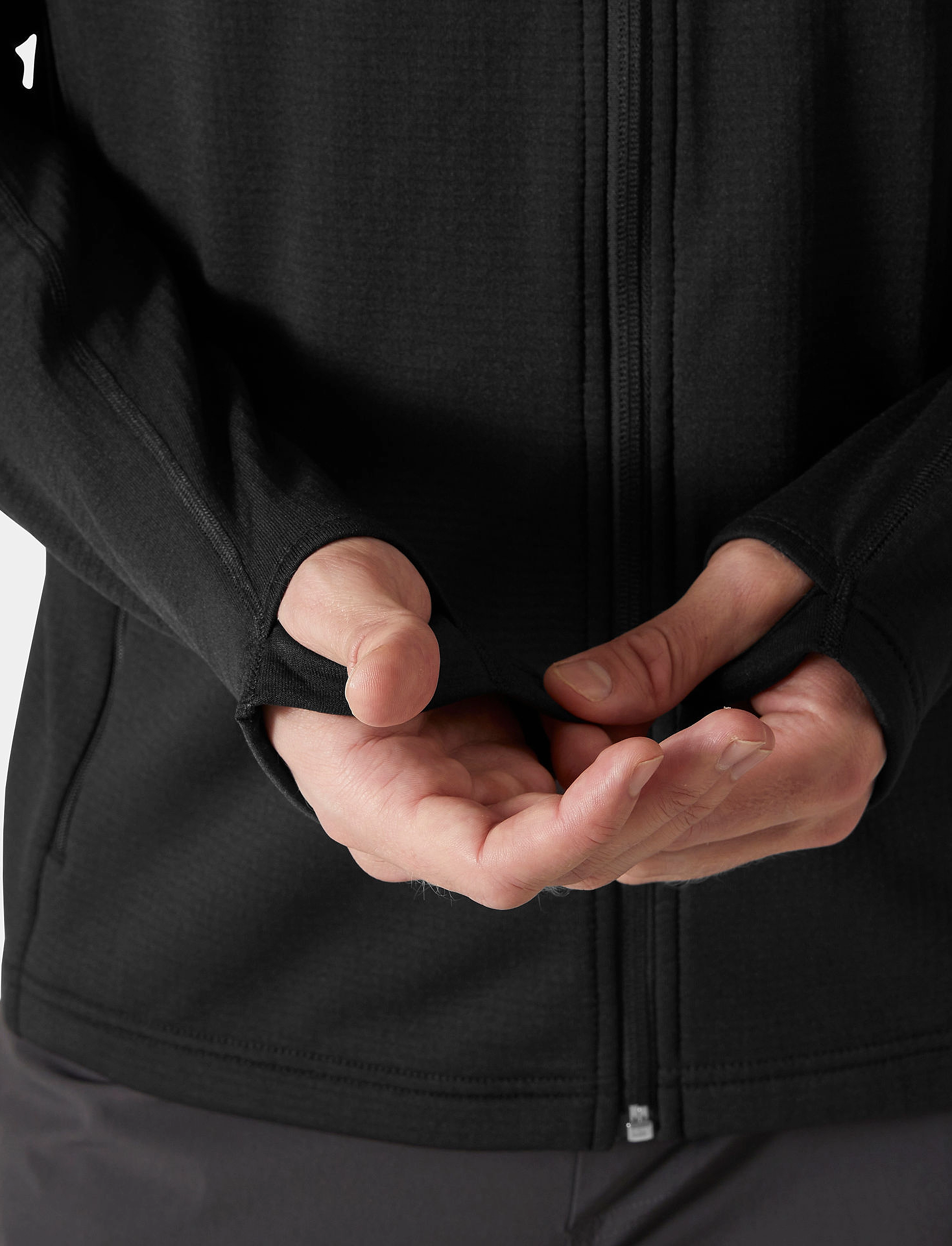 Helly Hansen - VERSALITE HOODED FLEECE JACKET - black - 5