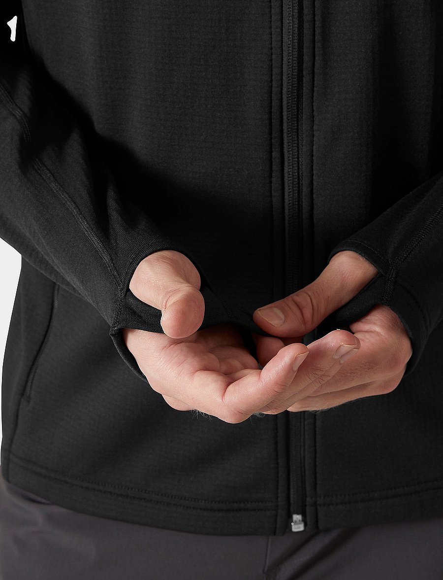 Helly Hansen - VERSALITE HOODED FLEECE JACKET - black - 5