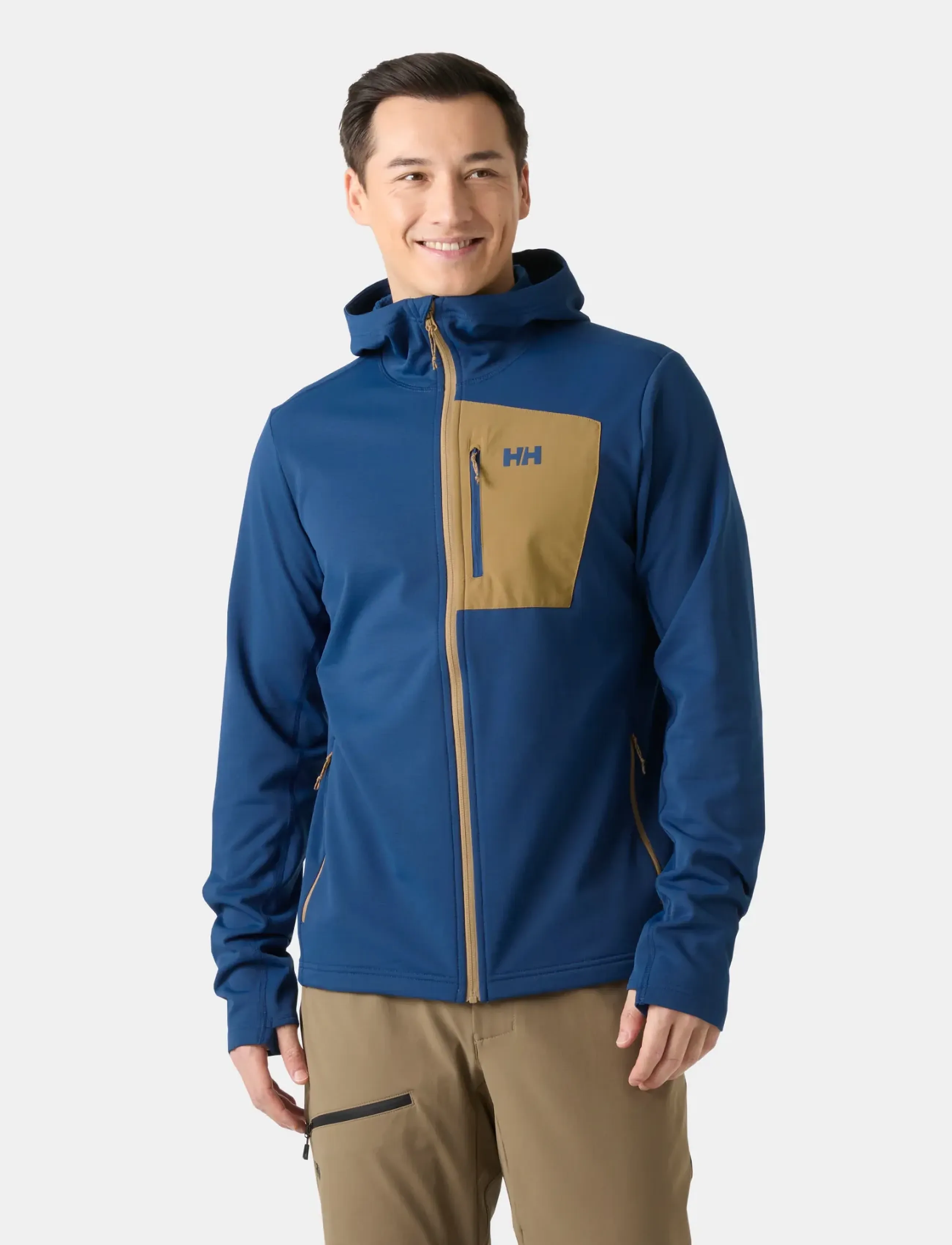 Helly Hansen - VERSALITE HOODED FLEECE JACKET - herbstersparnisse - dark blue - 0