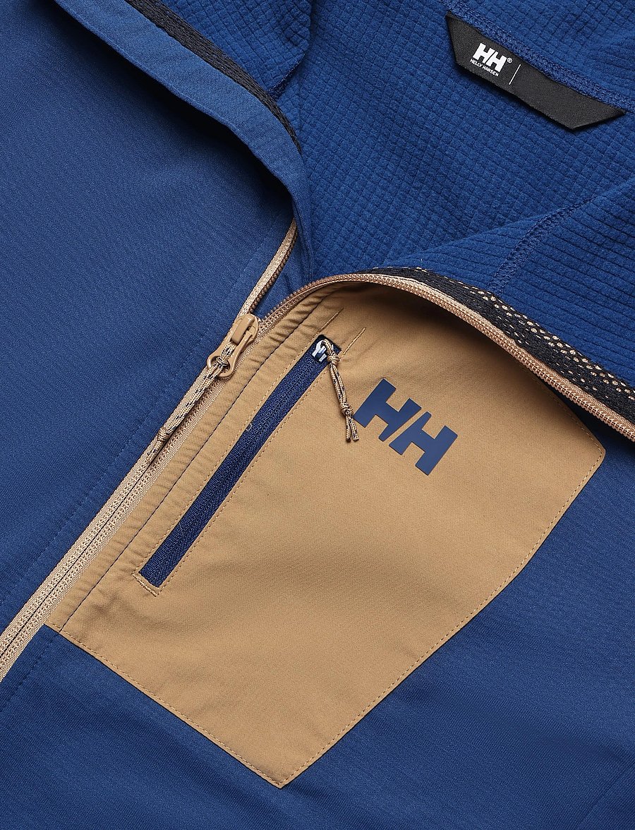 Helly Hansen - VERSALITE HOODED FLEECE JACKET - fleece og mellemlag - dark blue - 2