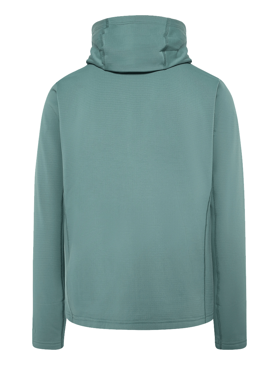 Helly Hansen - VERSALITE HOODED FLEECE JACKET - fleece & midlayer - green - 1