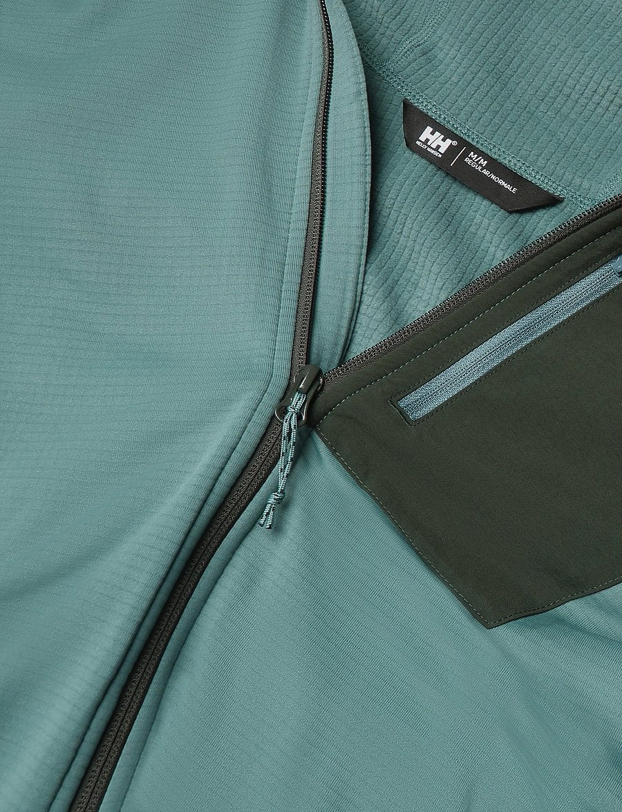 Helly Hansen - VERSALITE HOODED FLEECE JACKET - fleece & midlayer - green - 2