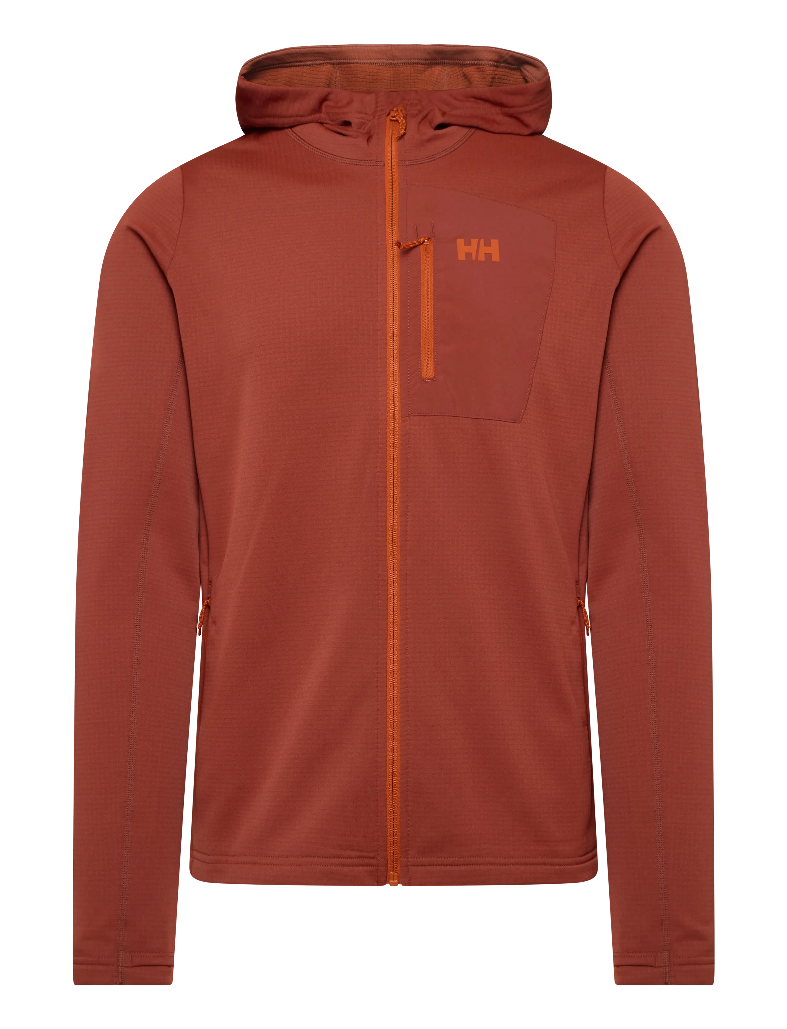Helly Hansen VERSALITE HOODED FLEECE JACKET - Tøj - IRON OXIDE / brown