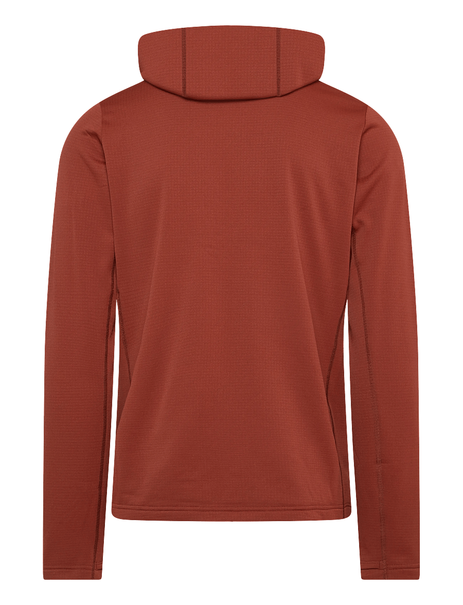 Helly Hansen - VERSALITE HOODED FLEECE JACKET - fleece og mellemlag - iron oxide - 1