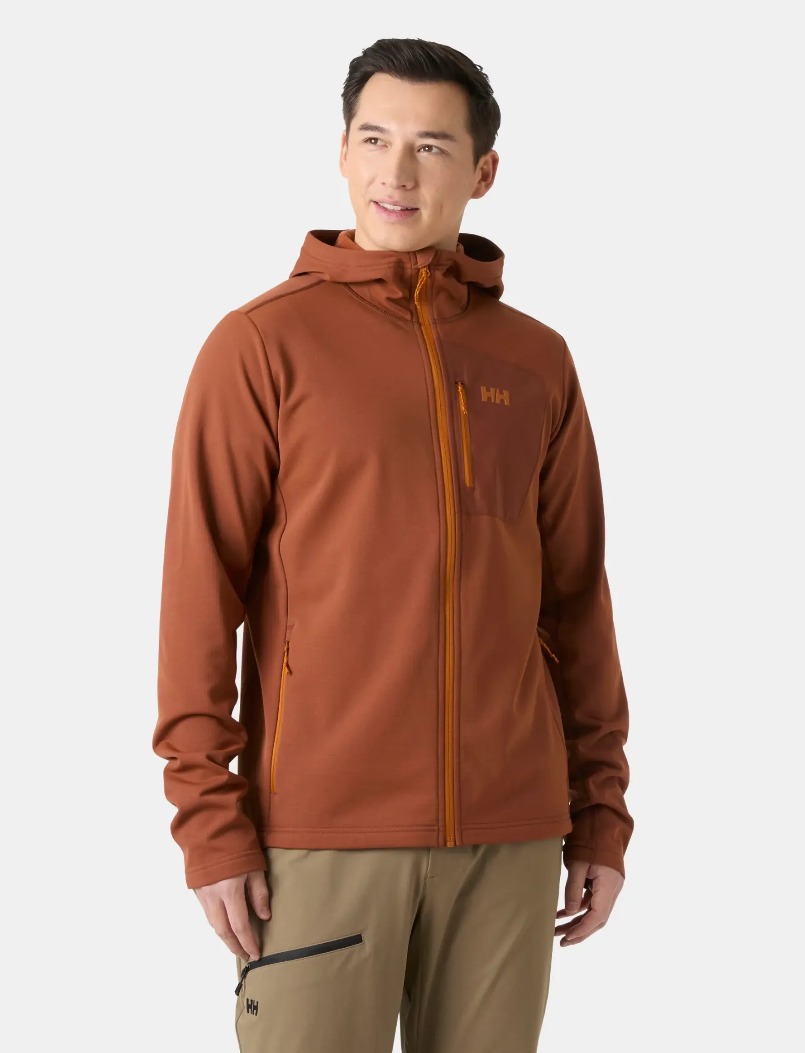Helly Hansen - VERSALITE HOODED FLEECE JACKET - herbstersparnisse - iron oxide - 0