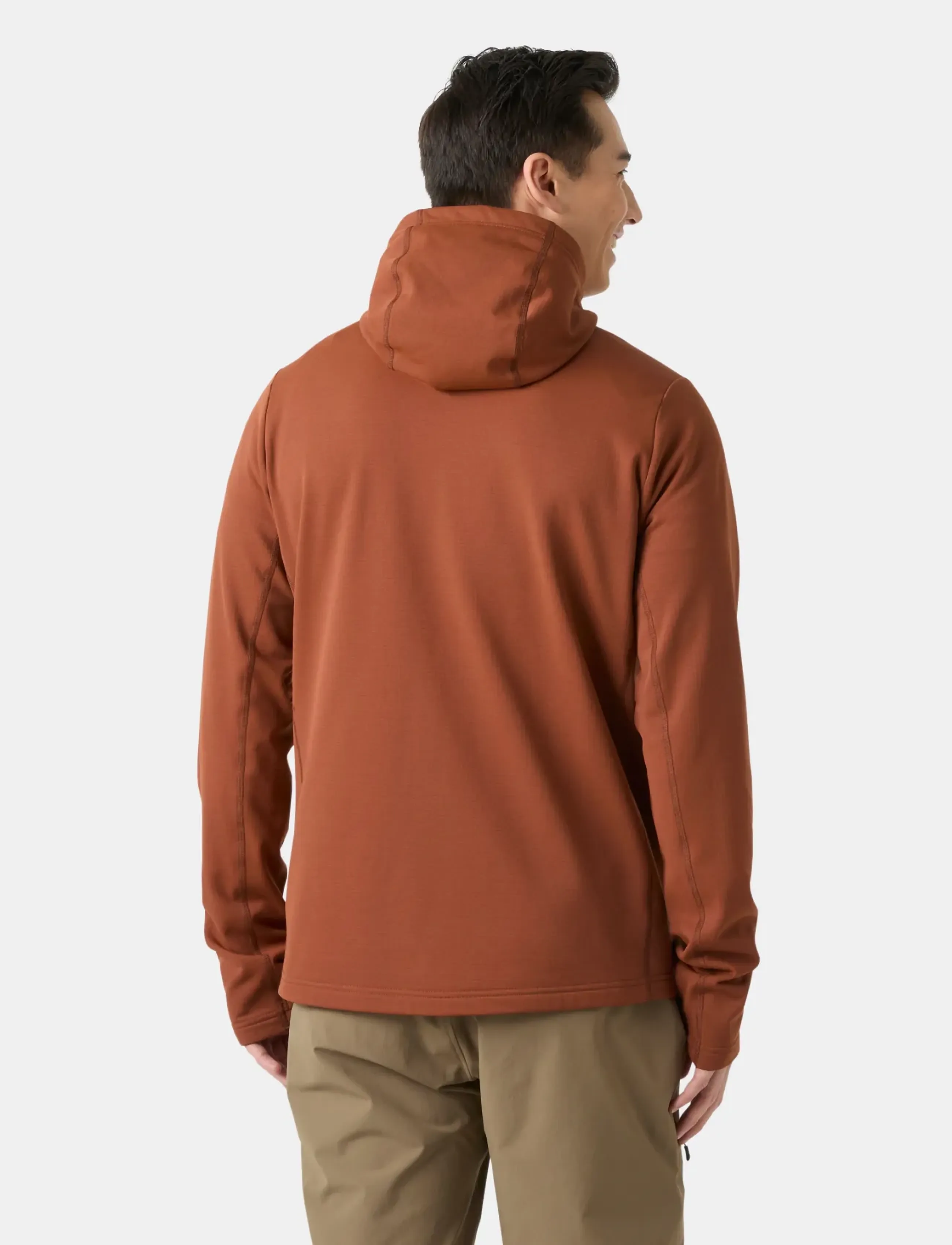 Helly Hansen - VERSALITE HOODED FLEECE JACKET - herbstersparnisse - iron oxide - 3