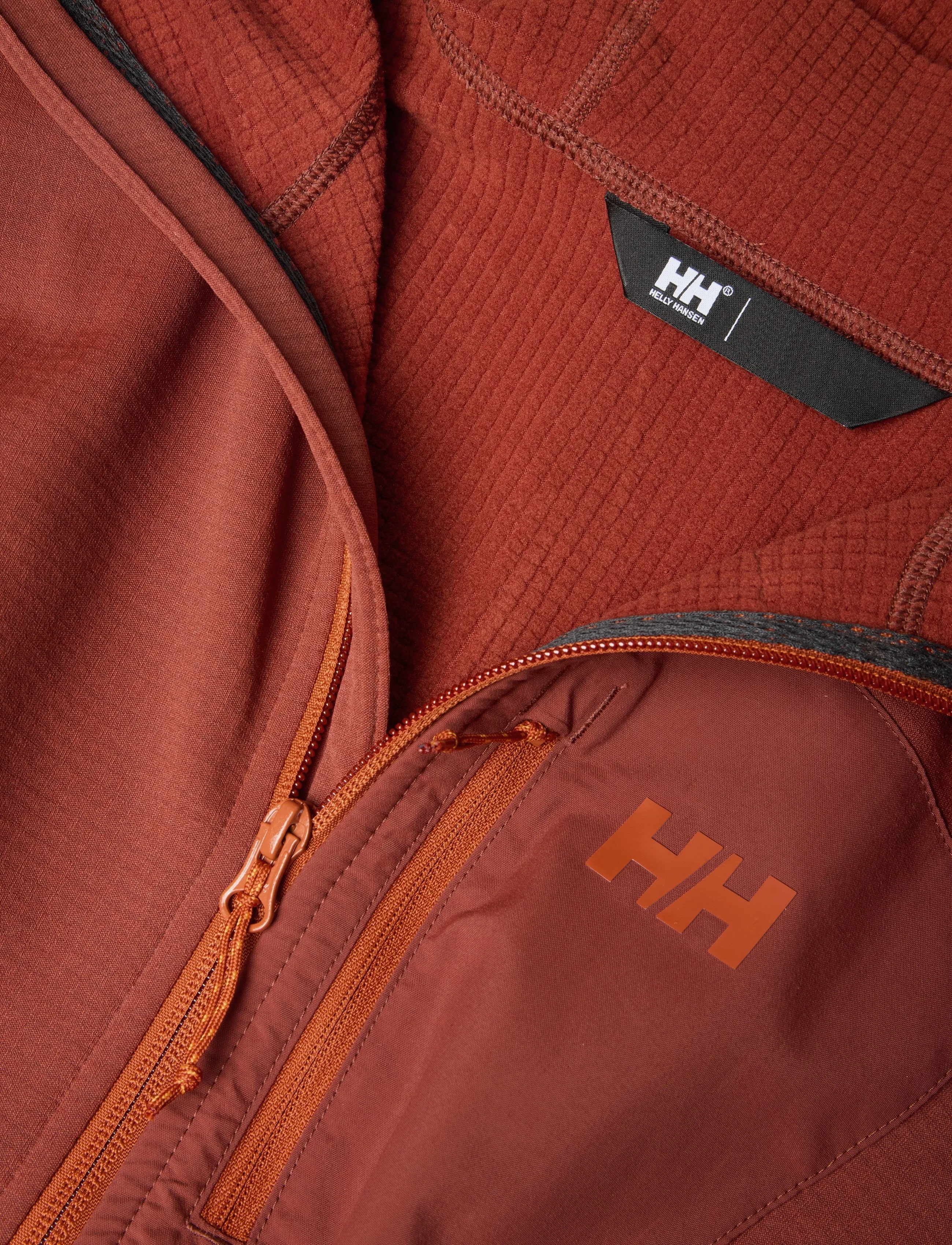 Helly Hansen - VERSALITE HOODED FLEECE JACKET - fleece & midlayer - iron oxide - 2